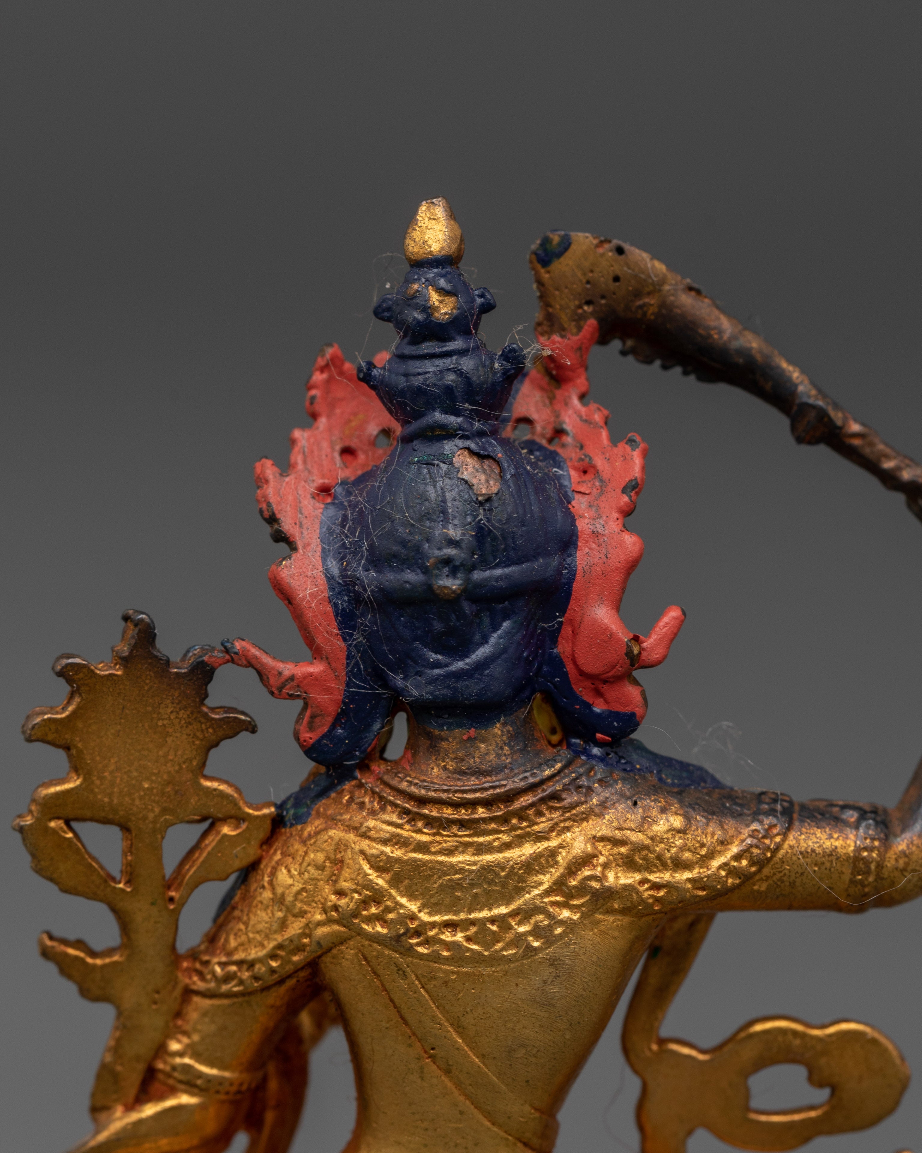 Jampelyang Statue | Bodhisattva of Wisdom with Sword and Lotus