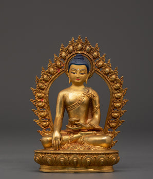 Himalayan Shakyamuni Buddha Sculpture