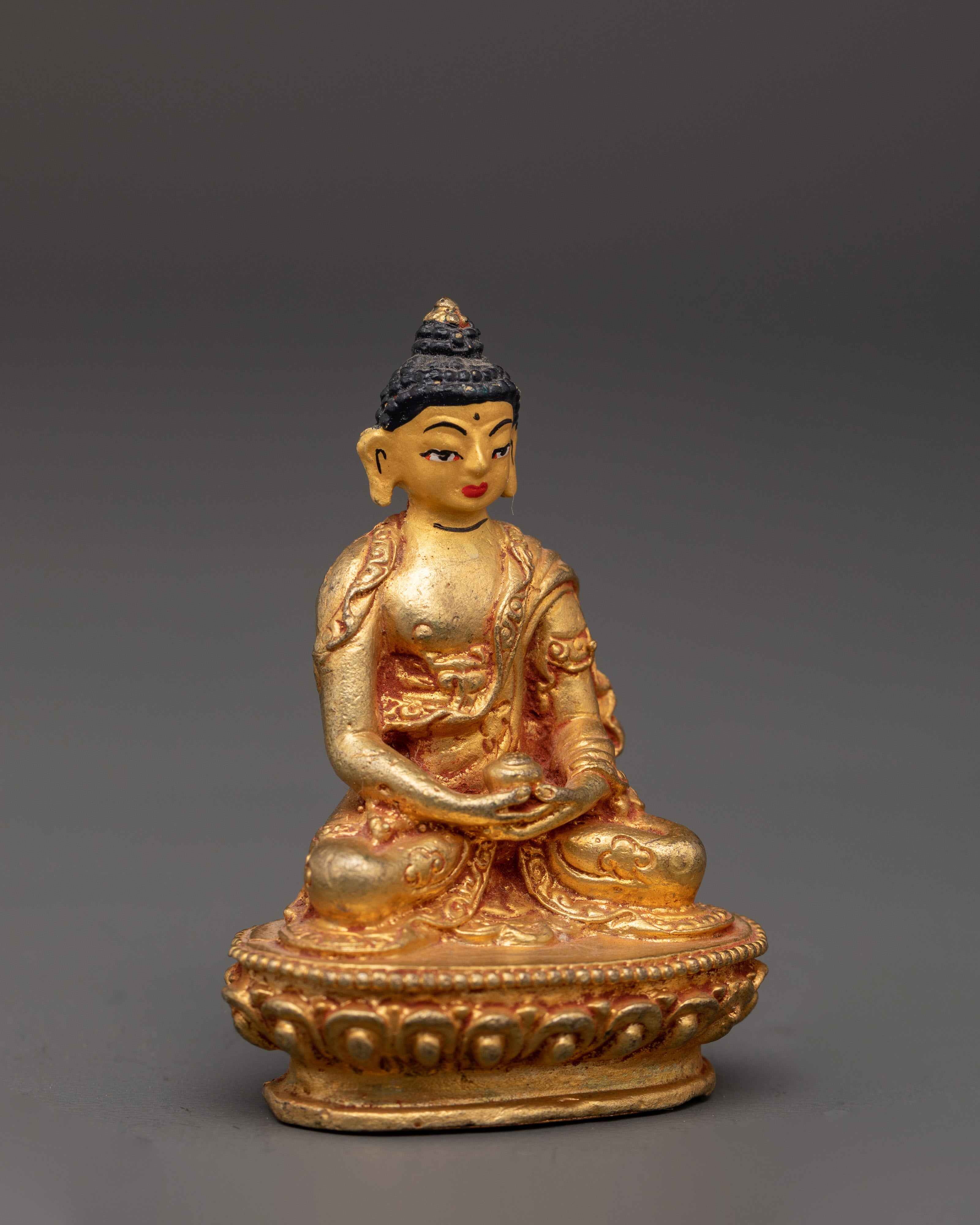 Himalayan Amitabha Buddha Figurine | Statue of Infinite Light and Compassion