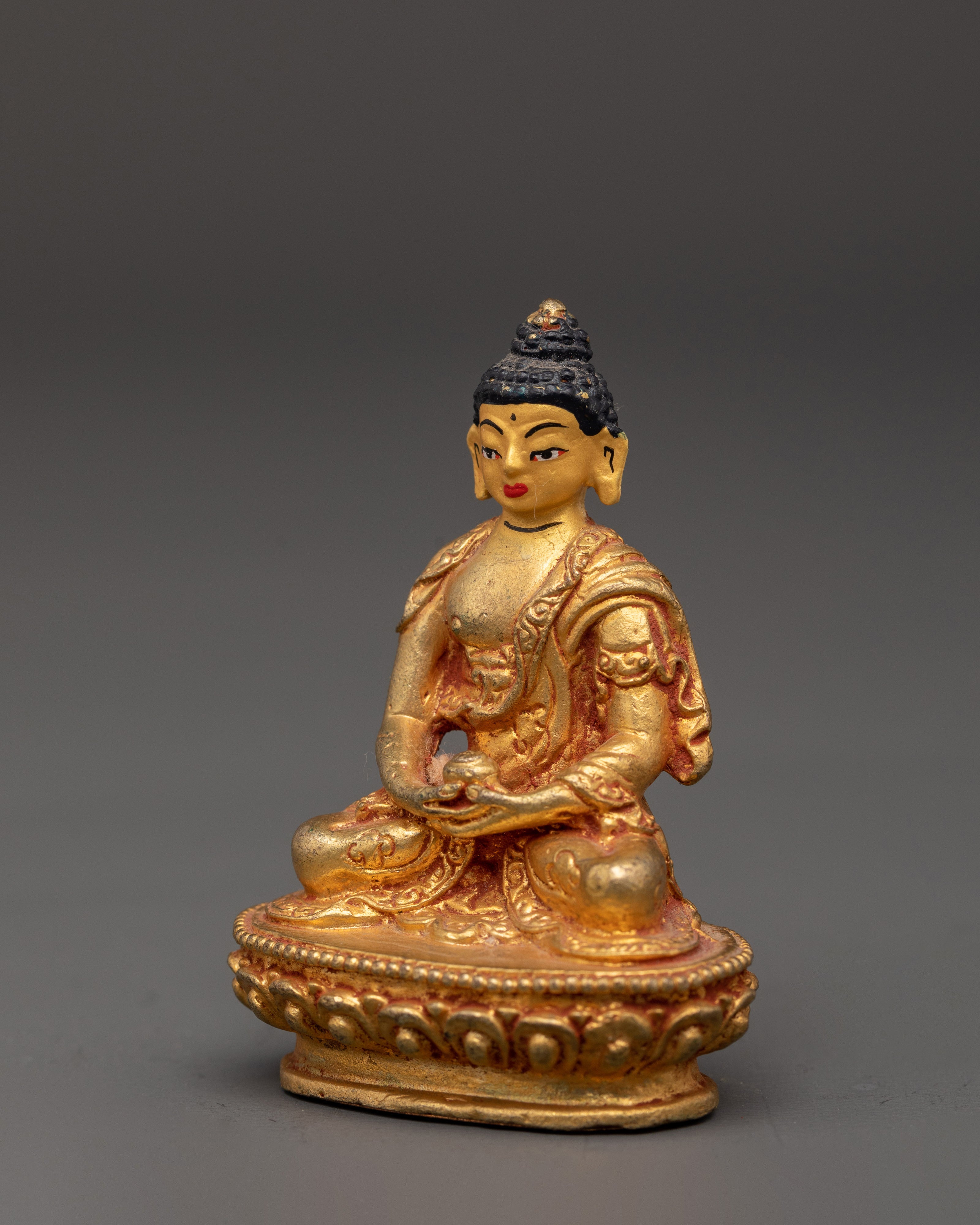 Himalayan Amitabha Buddha Figurine | Statue of Infinite Light and Compassion
