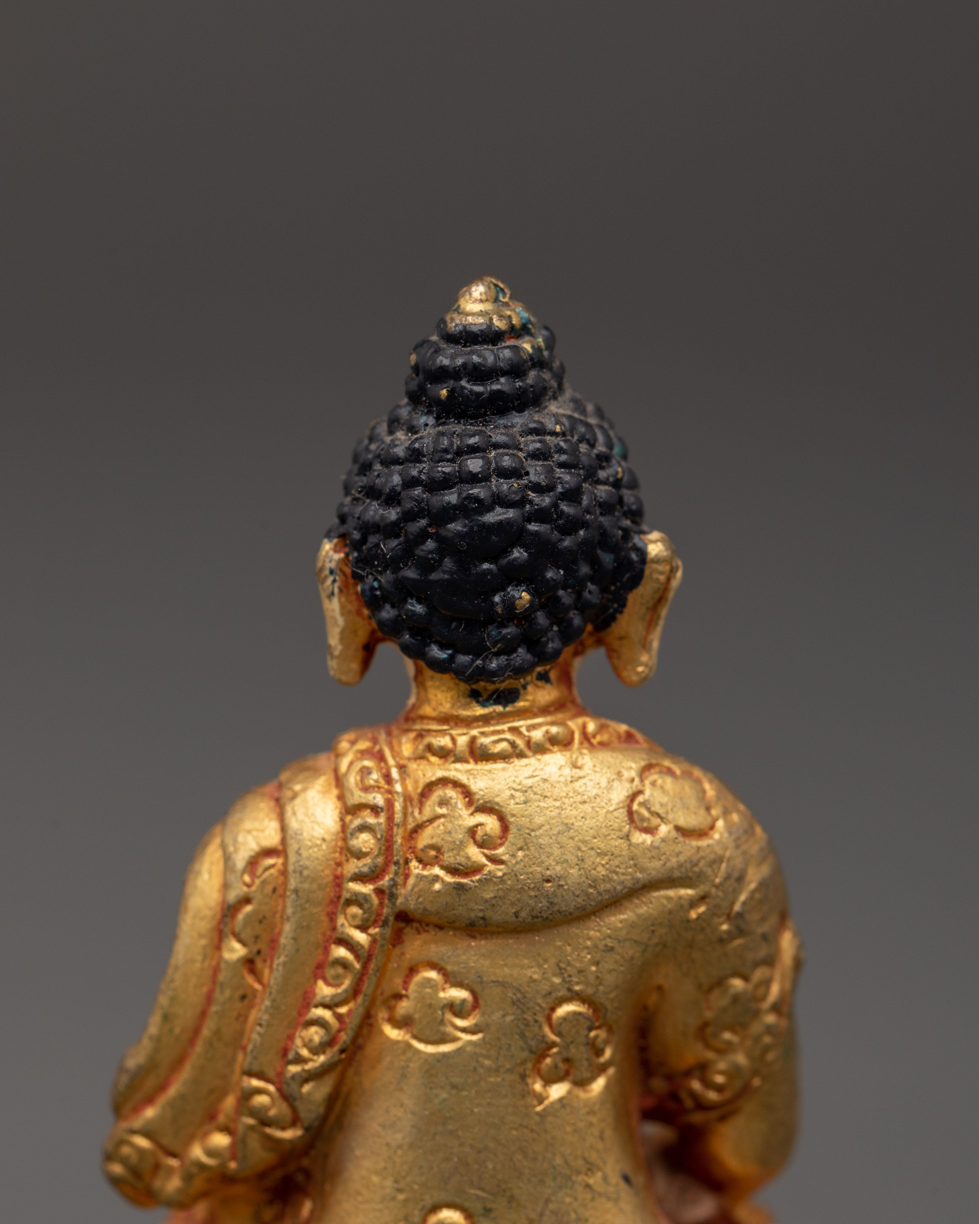 Himalayan Amitabha Buddha Figurine | Statue of Infinite Light and Compassion