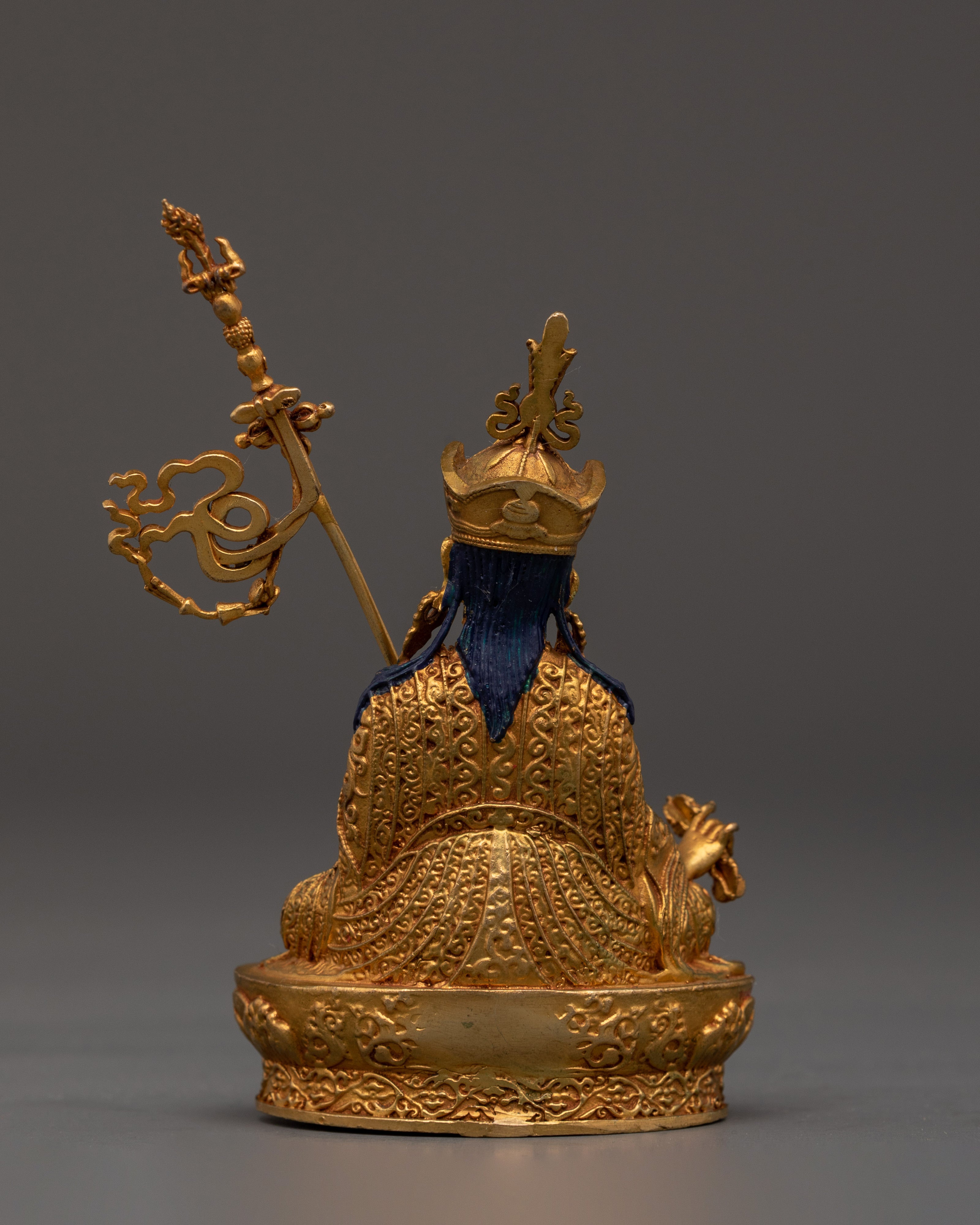 Lotus-Born Master Statue | Padmasambhava Figure for Tibetan Altar