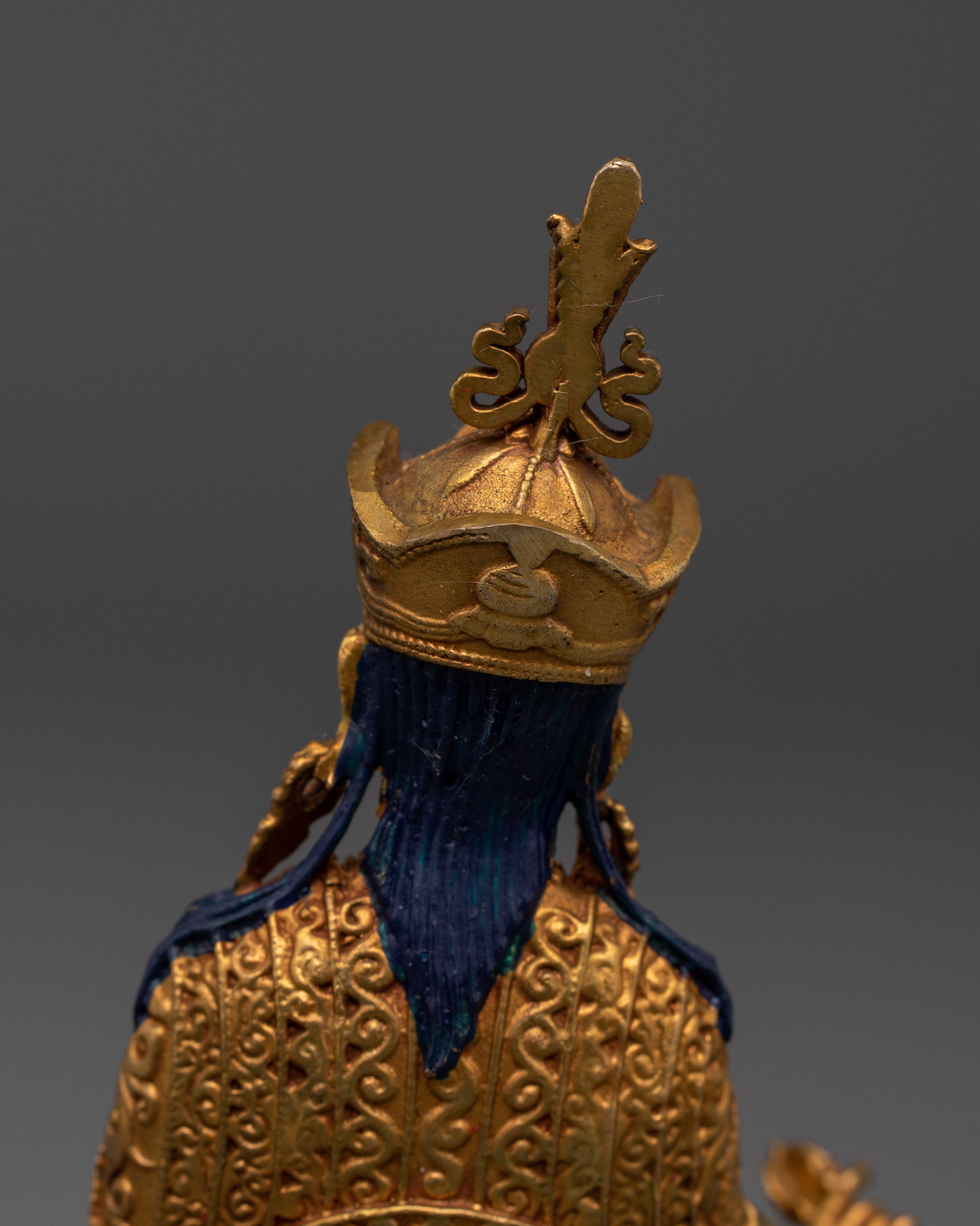 Lotus-Born Master Statue | Padmasambhava Figure for Tibetan Altar