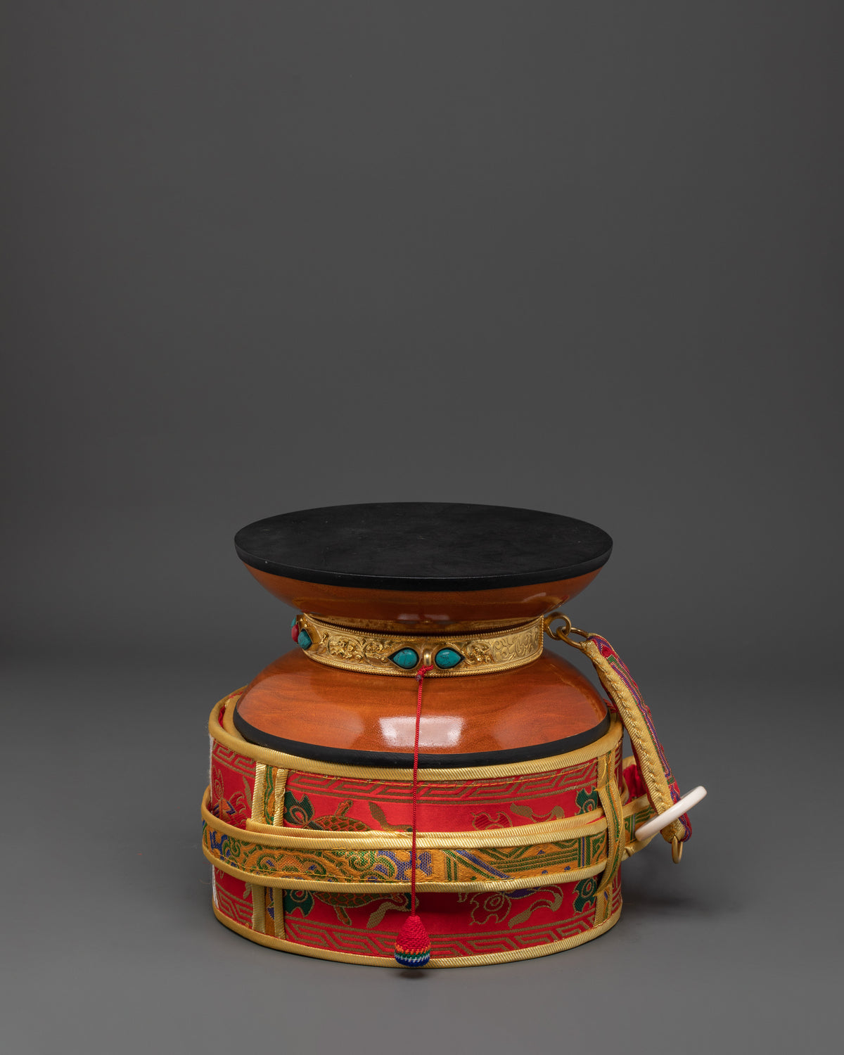 Traditional Tibetan Damaru | Chod Drum for Rituals