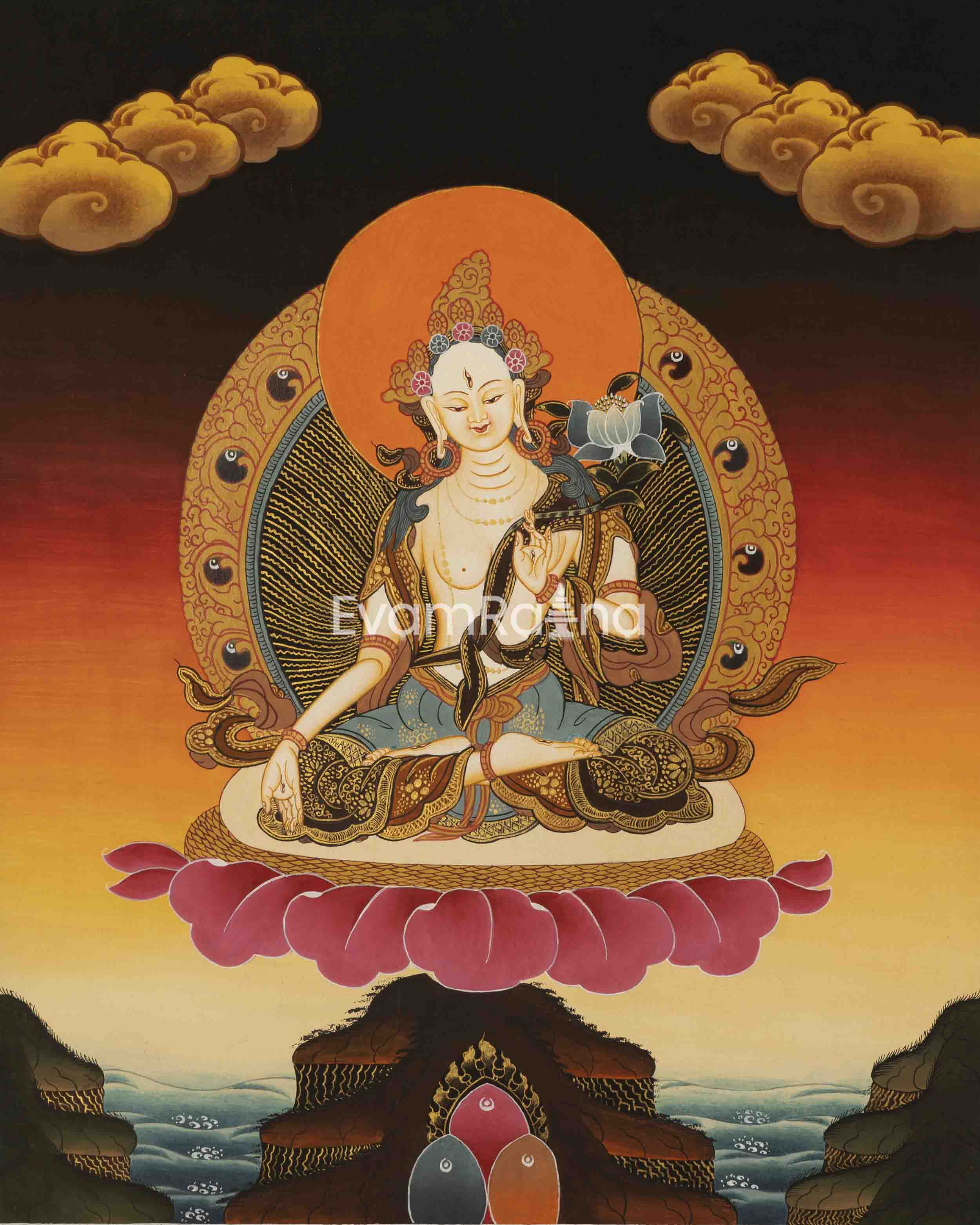 White Tara Thangka