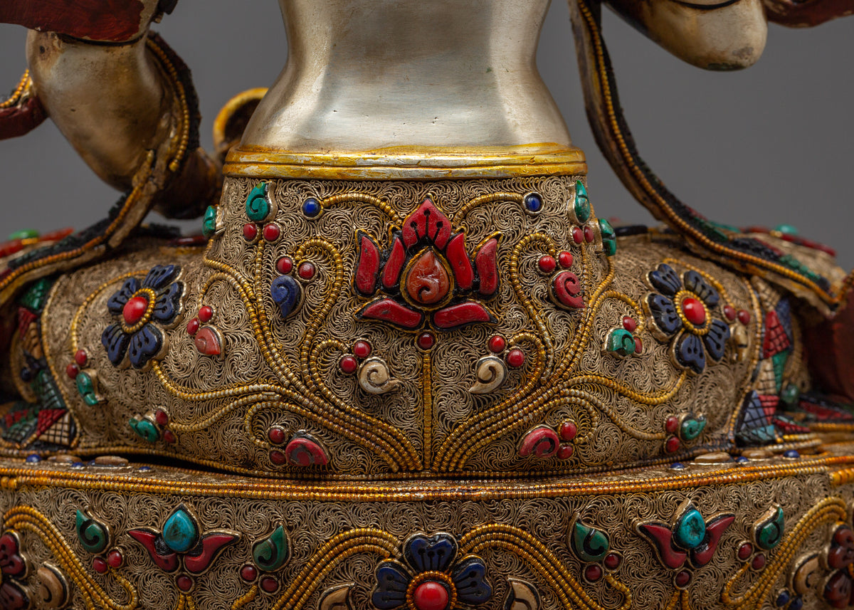 Dorje Sempa Purification Deity Statue | Vajrasattva Embodiment of Purification