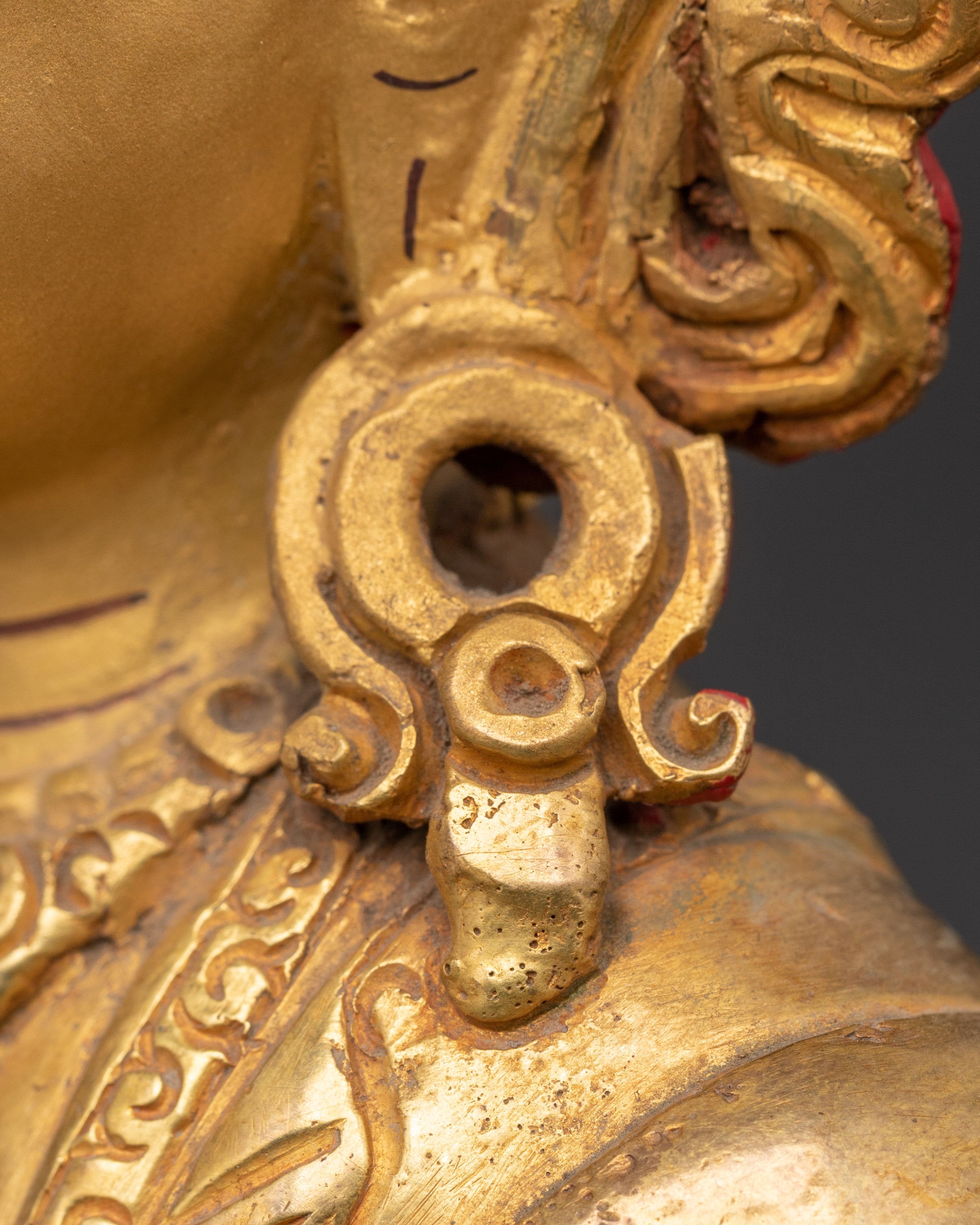Crown Shakyamuni Buddha Sculpture | Tibetan Enlightenment Deity
