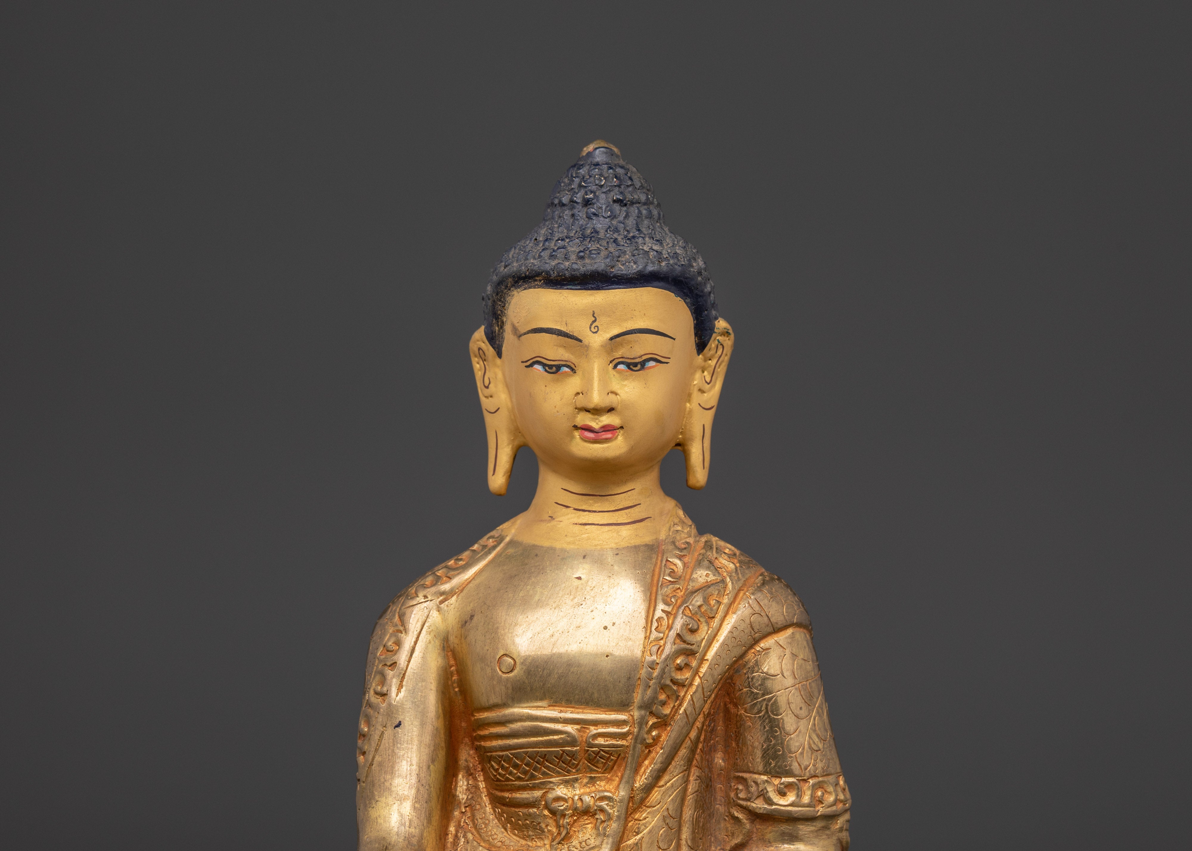 Himalayan Buddha Shakyamuni Statue | Symbol of Inner Peace and Enlightenment