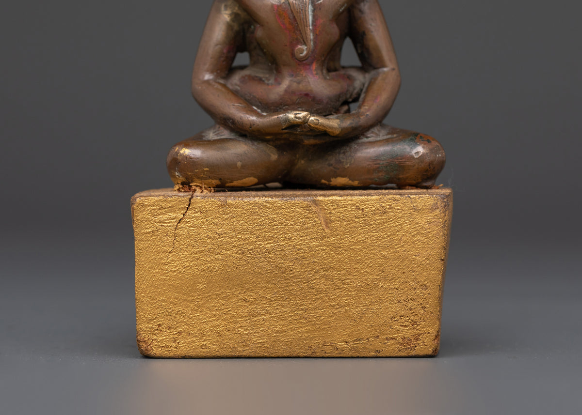 Samantabhadra with Consort Sculpture | Tibetan Wisdom Deity