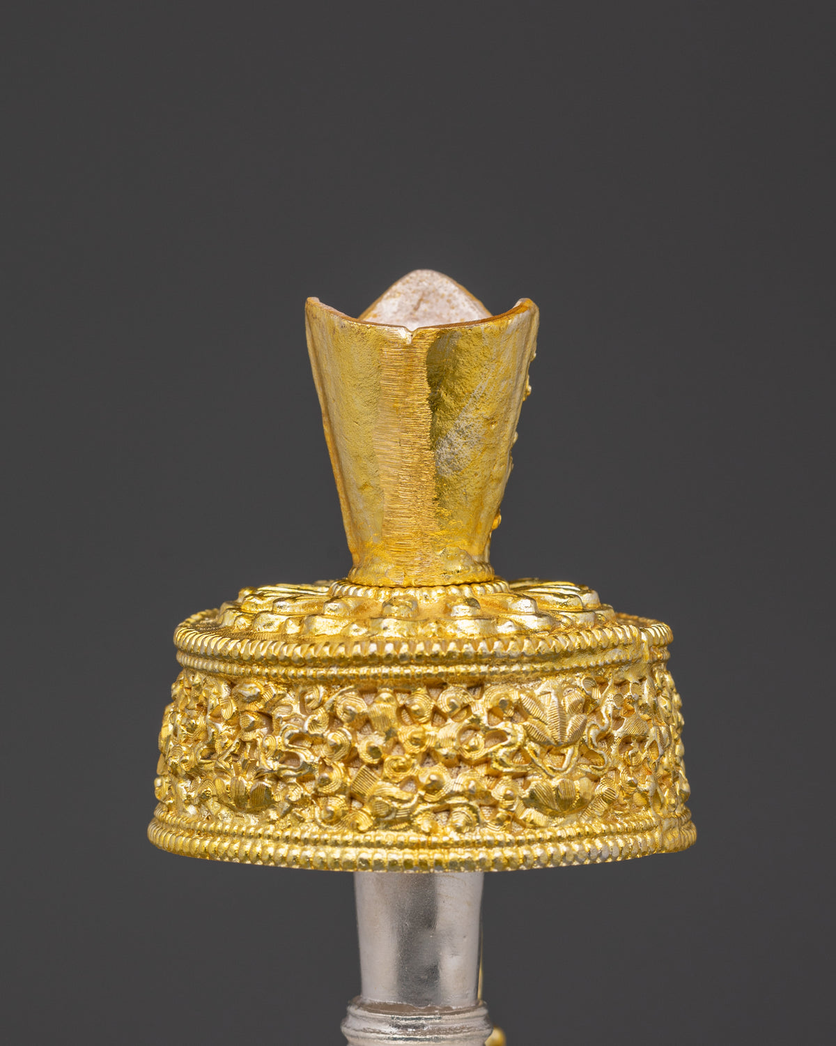 Himalayan Gold Plated Bhumba | Tibetan Ritual Water Vase