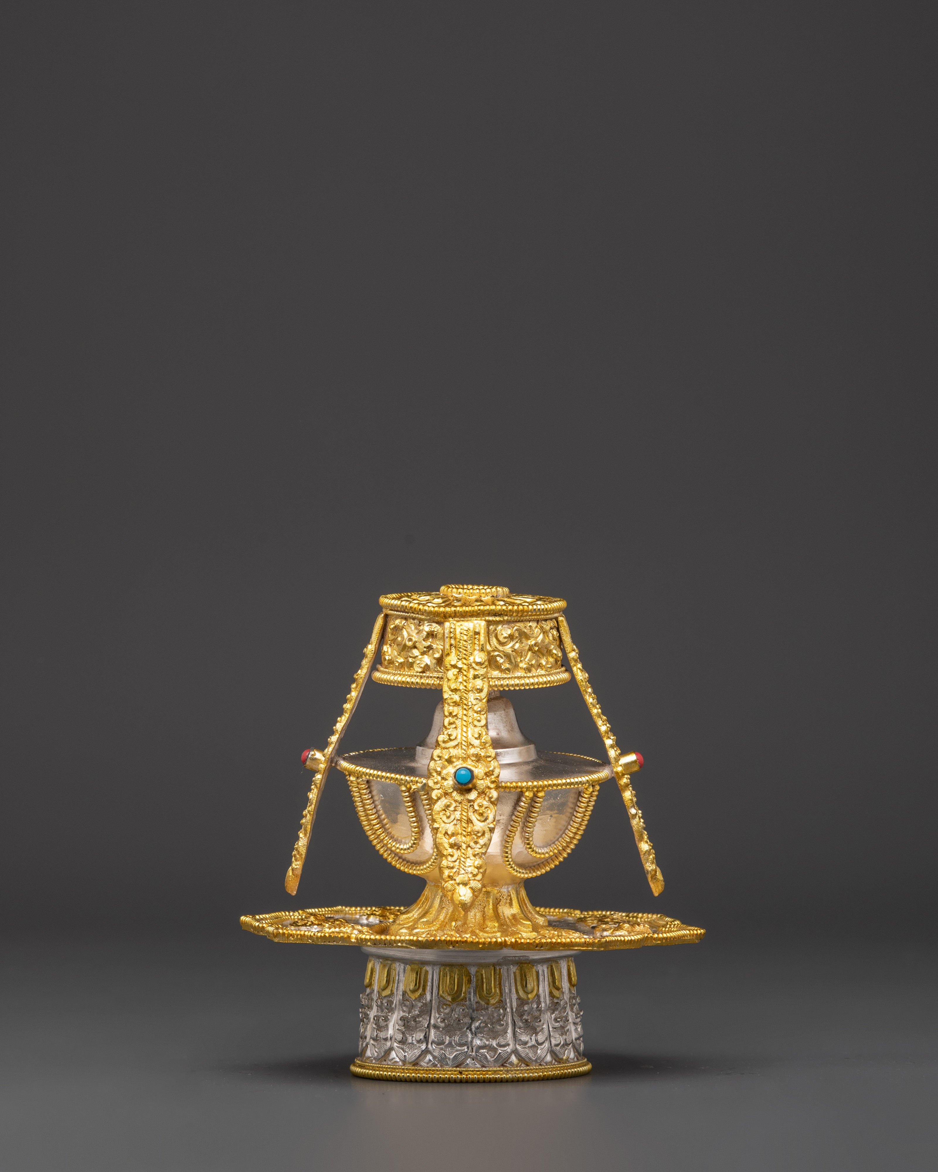 Sacred Tibetan Life Vase for Longevity and Blessings | Handcrafted Buddhist Treasure