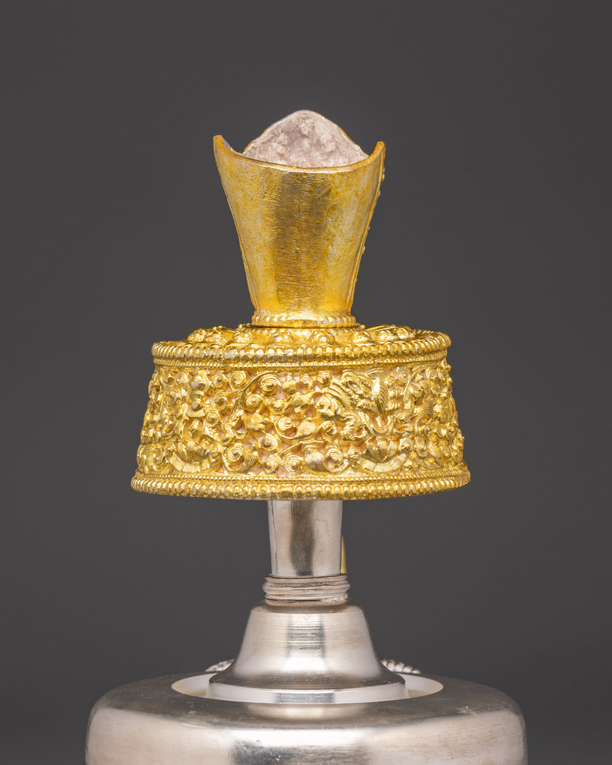 Handcrafted Copper Bhumba Ritual Water Vase | Tibetan Buddhist Ceremonial Tool