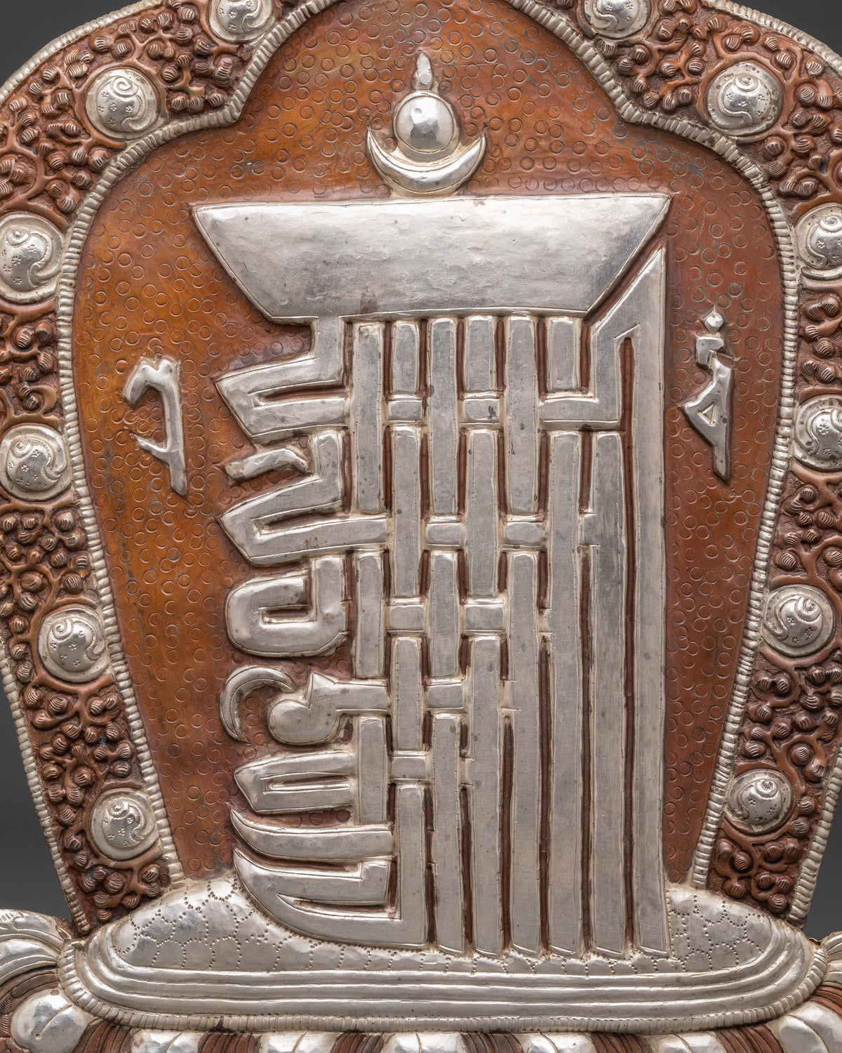 Electro Silver-Plated Wall Hanging with Sacred Symbols