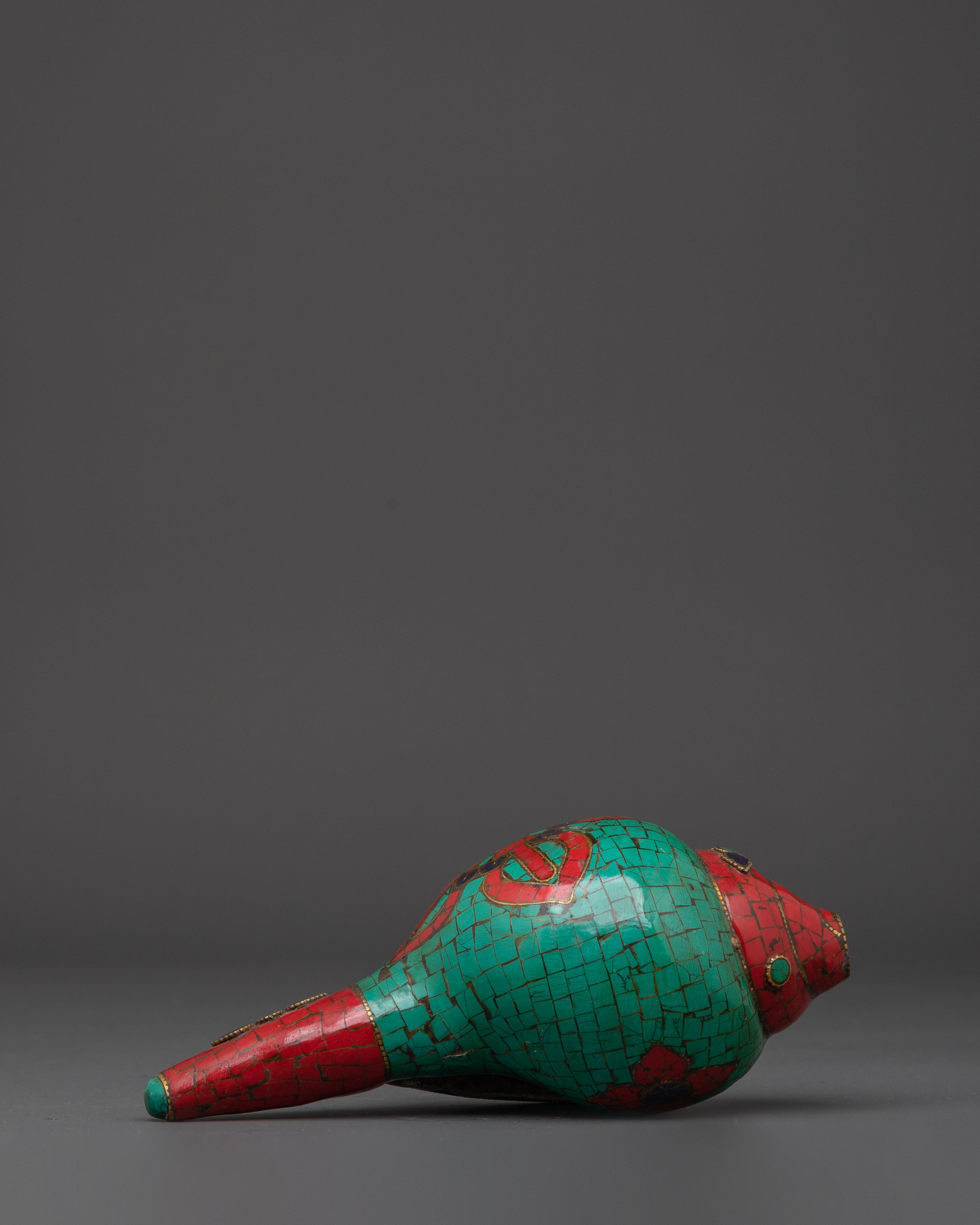 Handcrafted Conch | Tibetan Sankha for Puja and Altar
