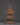 Spiritual Tibetan Stupa Sculpture with Coral & Turquoise Inlays