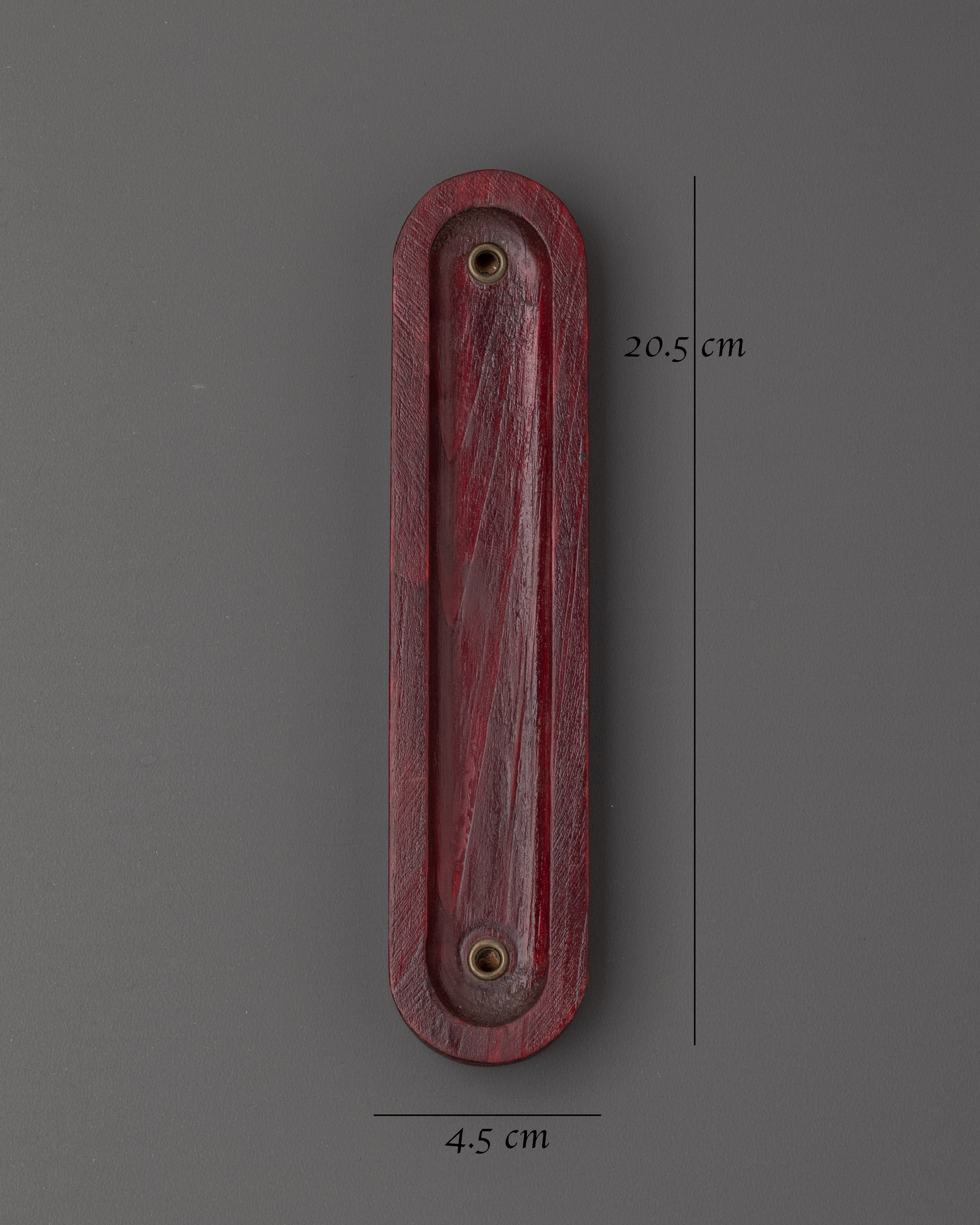 Handcrafted Wooden Incense Holder | With Acrylic Color for Spiritual Practices