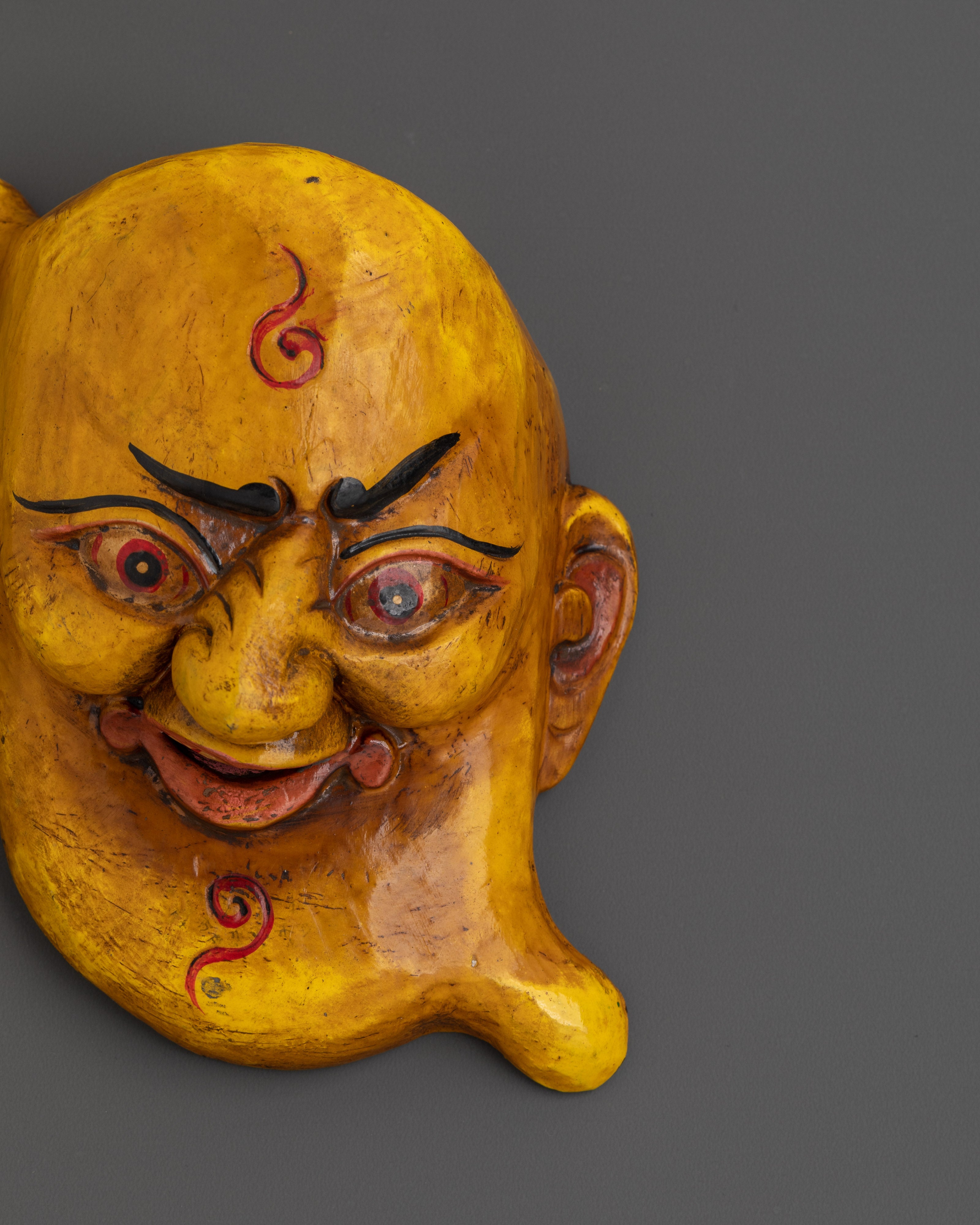 Traditional Tribal Wall Hanging Mask | Handcrafted Wooden Mask Decor