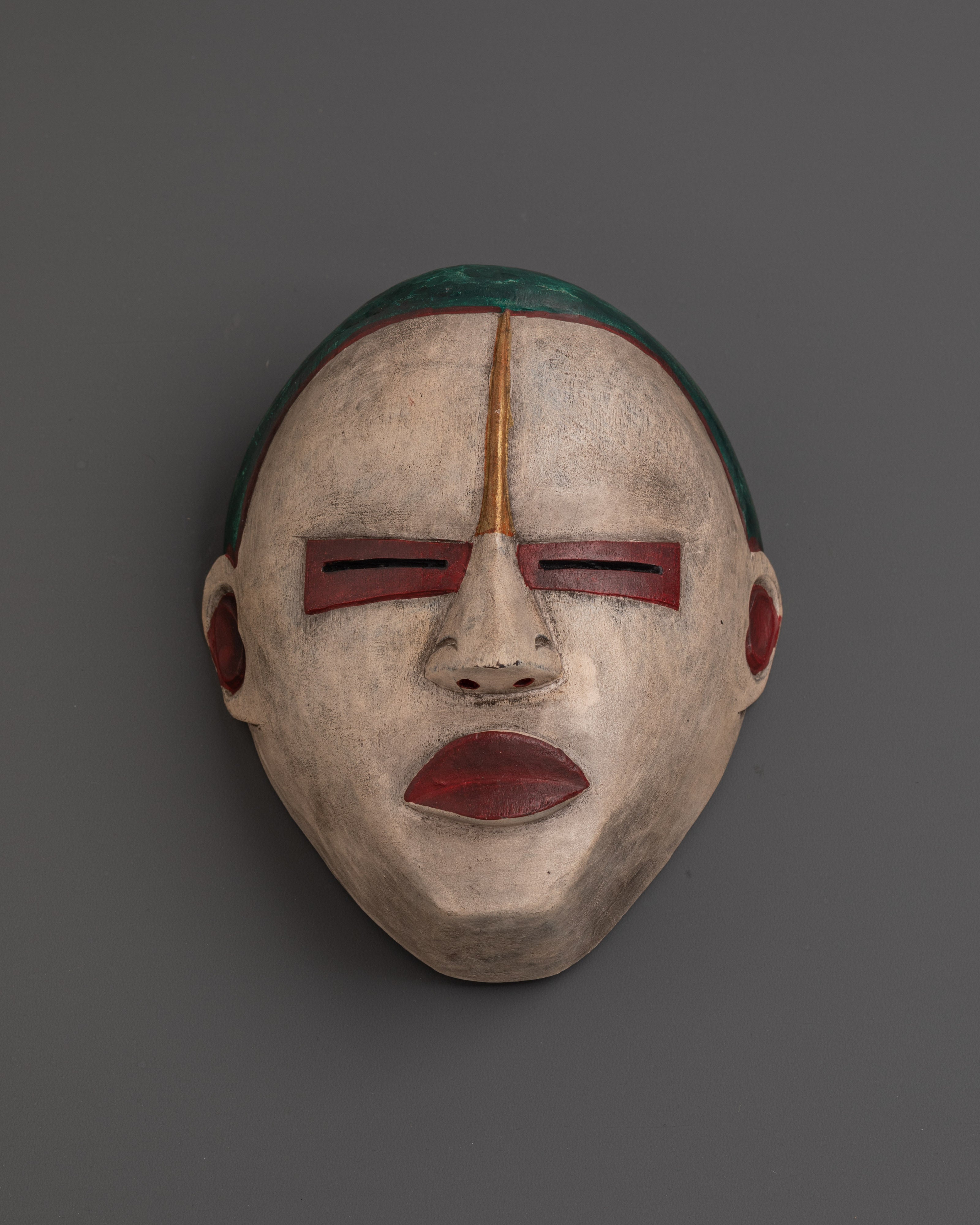 Decorative Tribal Wall Hanging Mask | Traditional Ethnic Wall Art