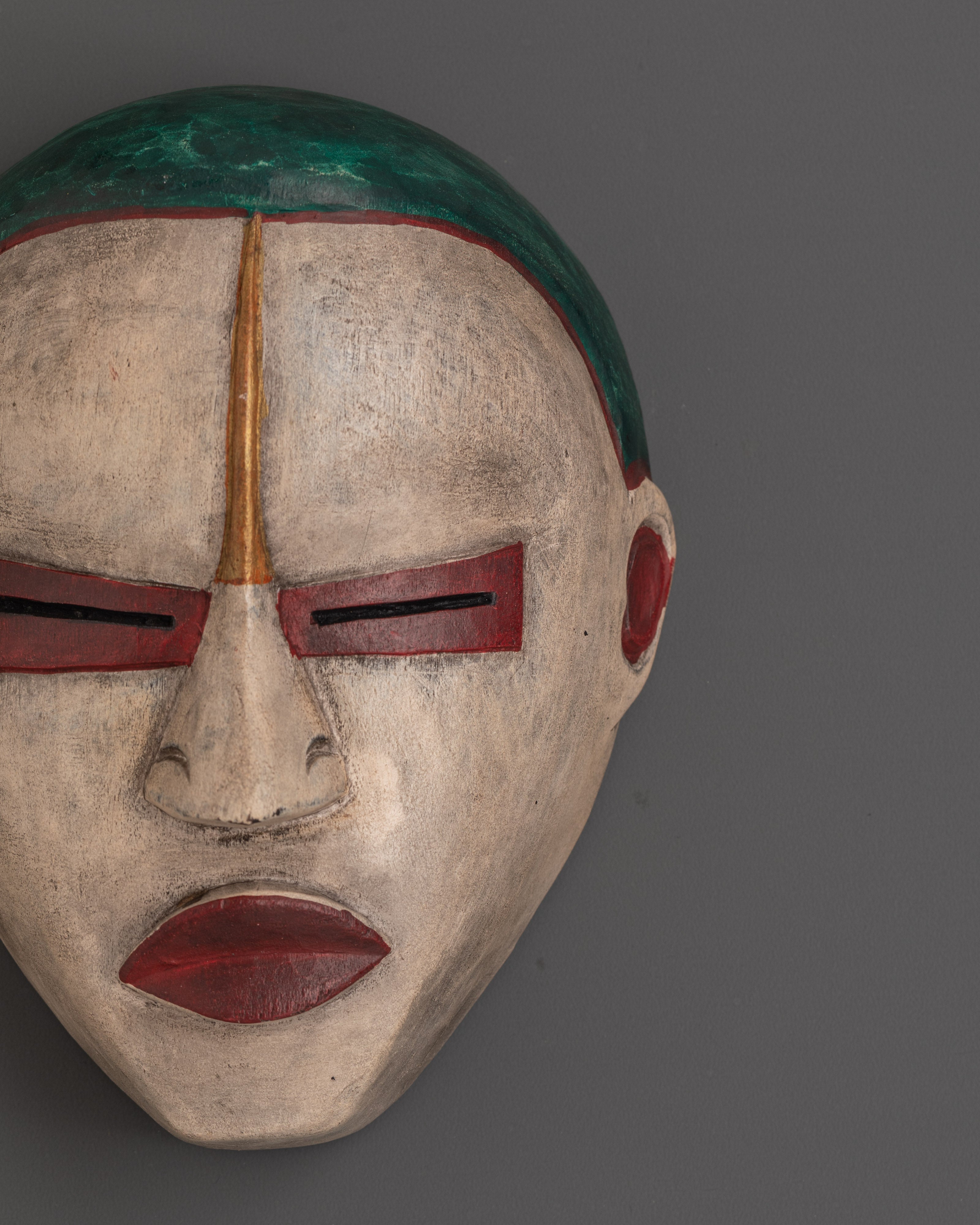Decorative Tribal Wall Hanging Mask | Traditional Ethnic Wall Art