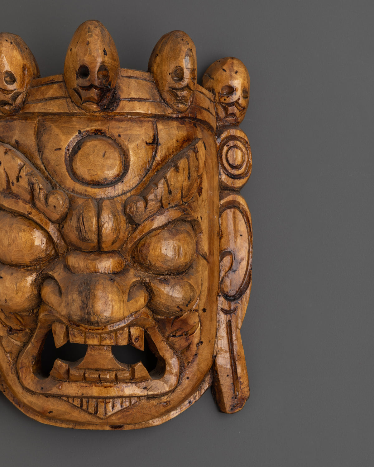 Wooden Wall Mask | Ethnic Home Decor