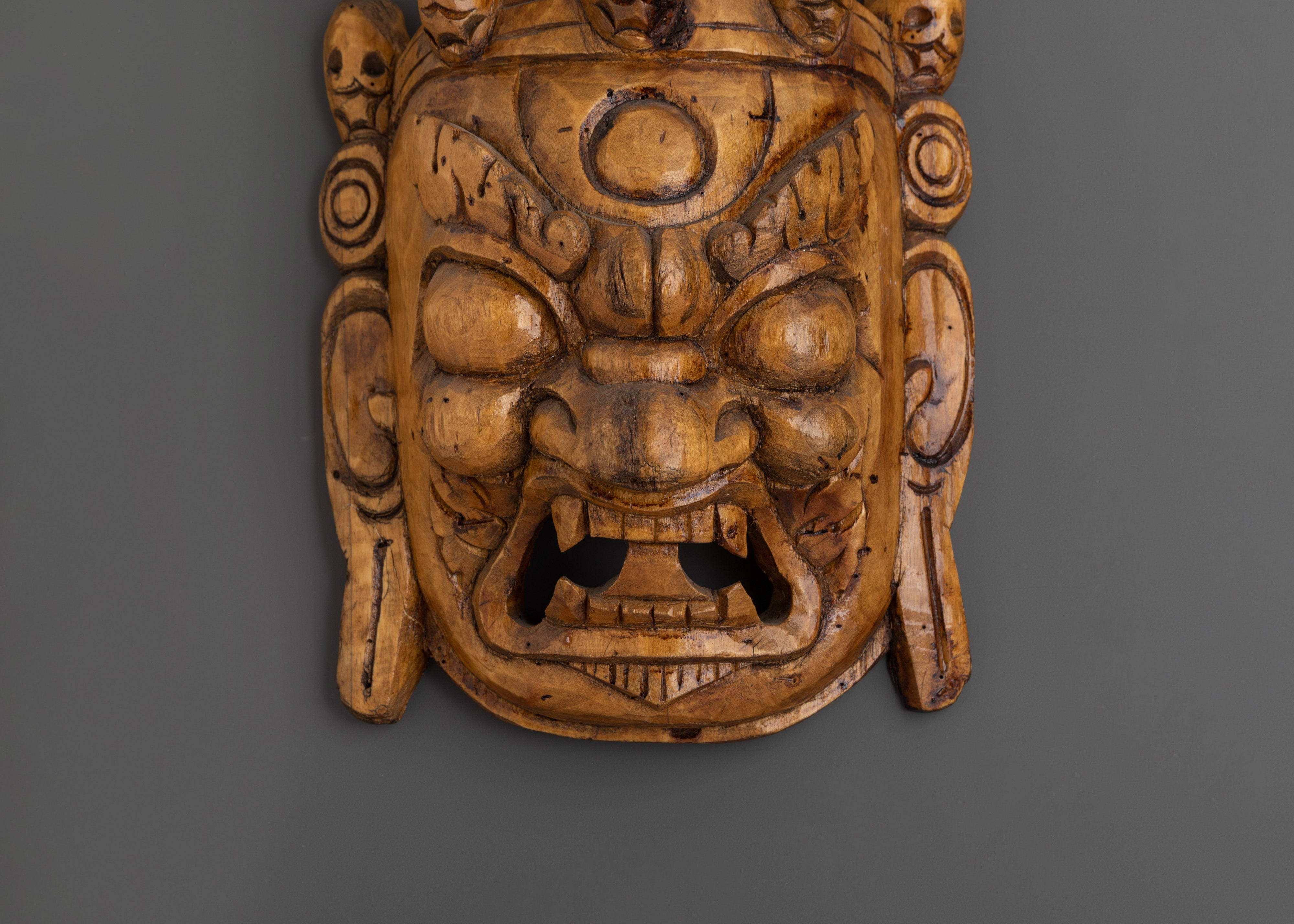 Wooden Wall Mask | Ethnic Home Decor