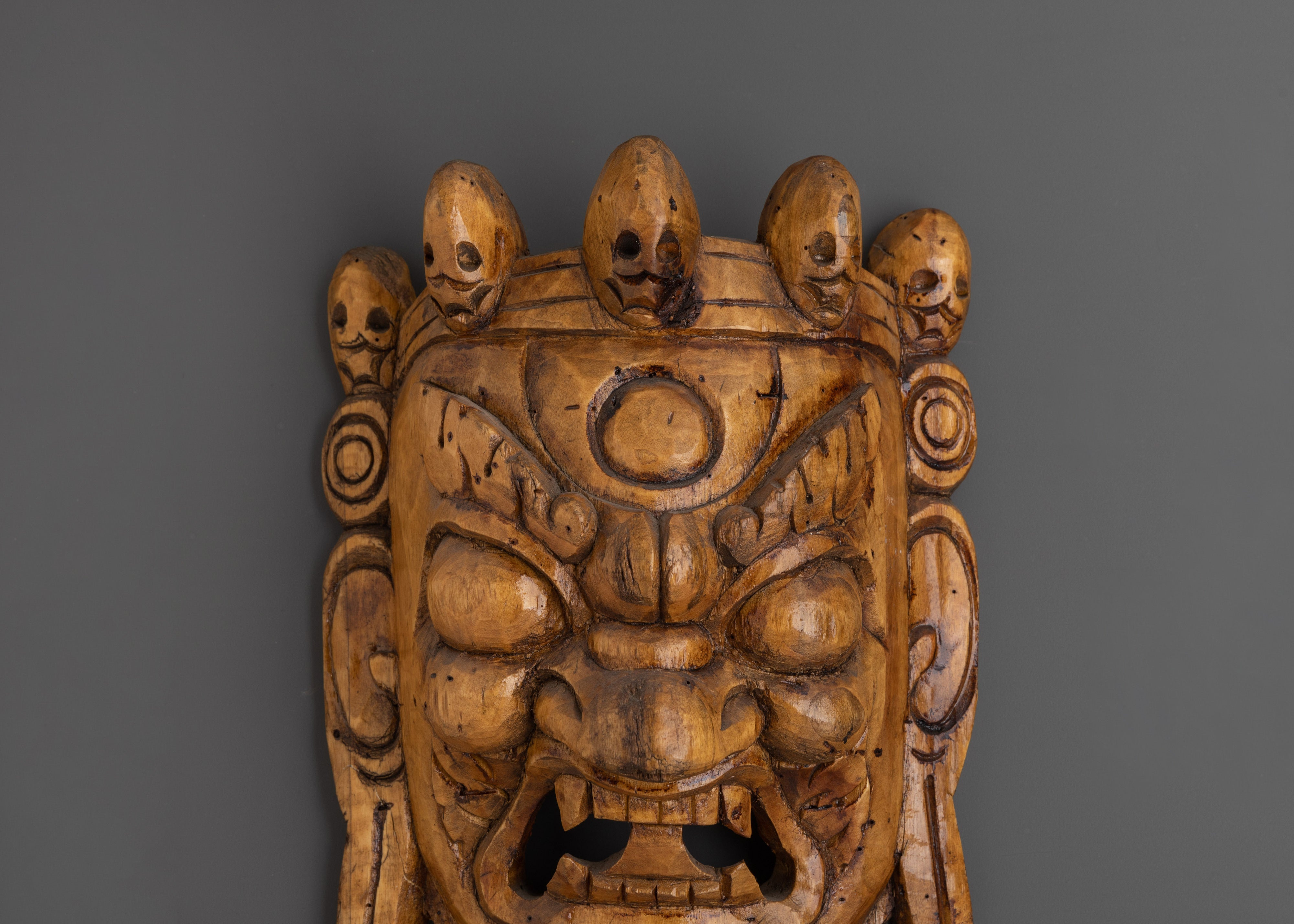 Wooden Wall Mask | Ethnic Home Decor