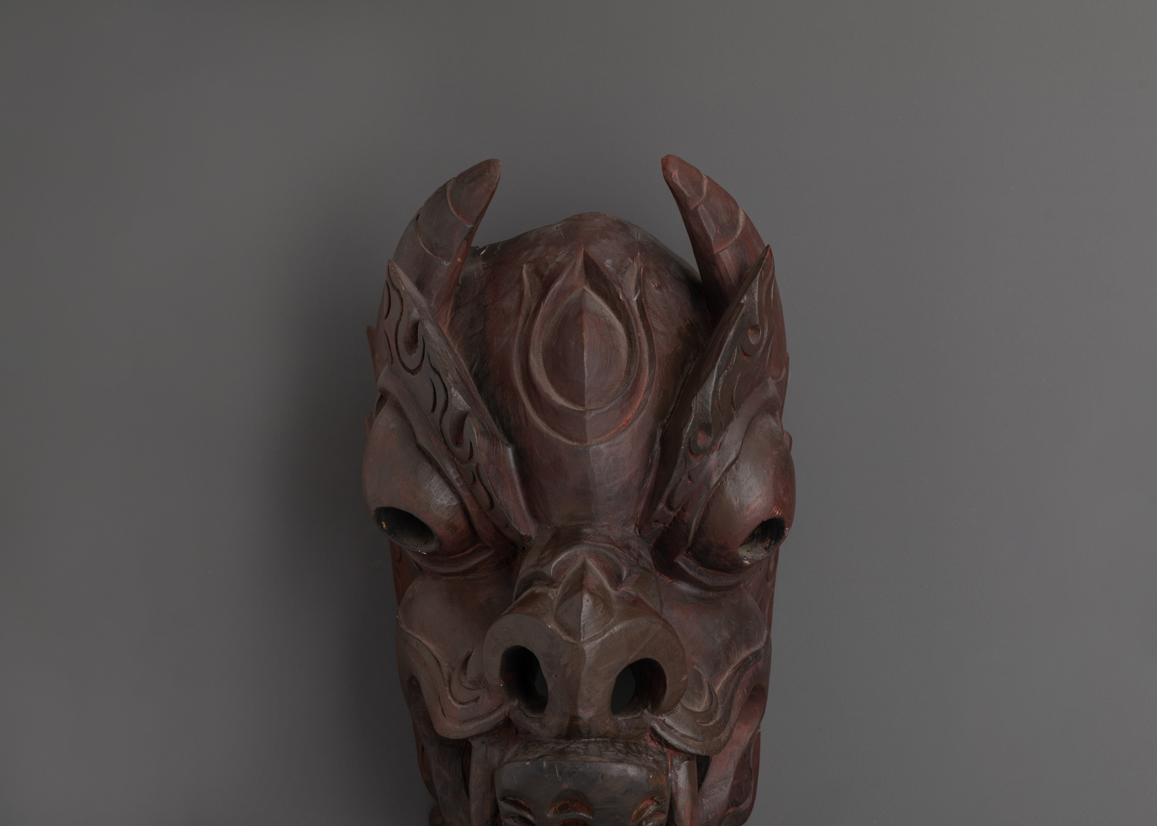 Himalayan Wall Hanging | Handcrafted Wooden Mask