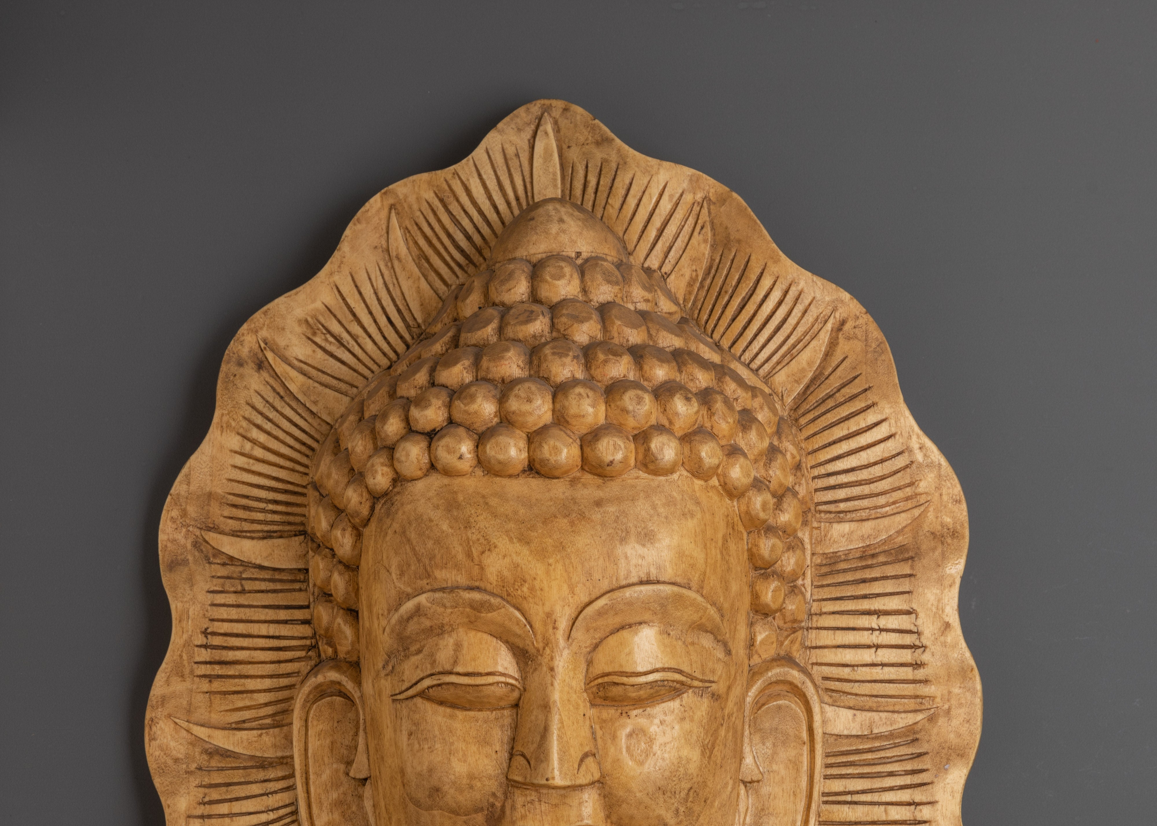 Buddha Wall Decor |  Buddha Face Wall Hanging