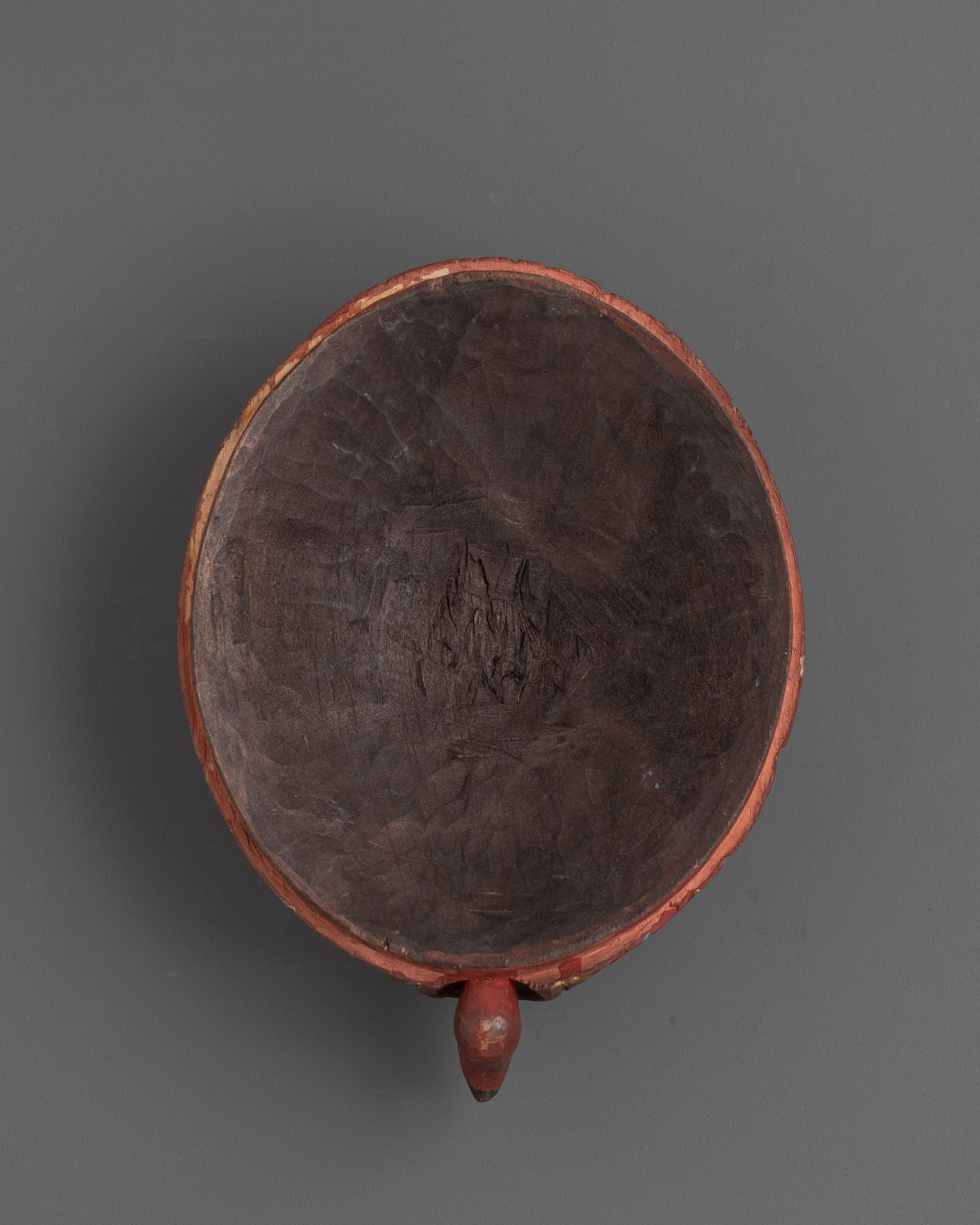 Handcrafted Tribal Mask | Wood Art for Your Space