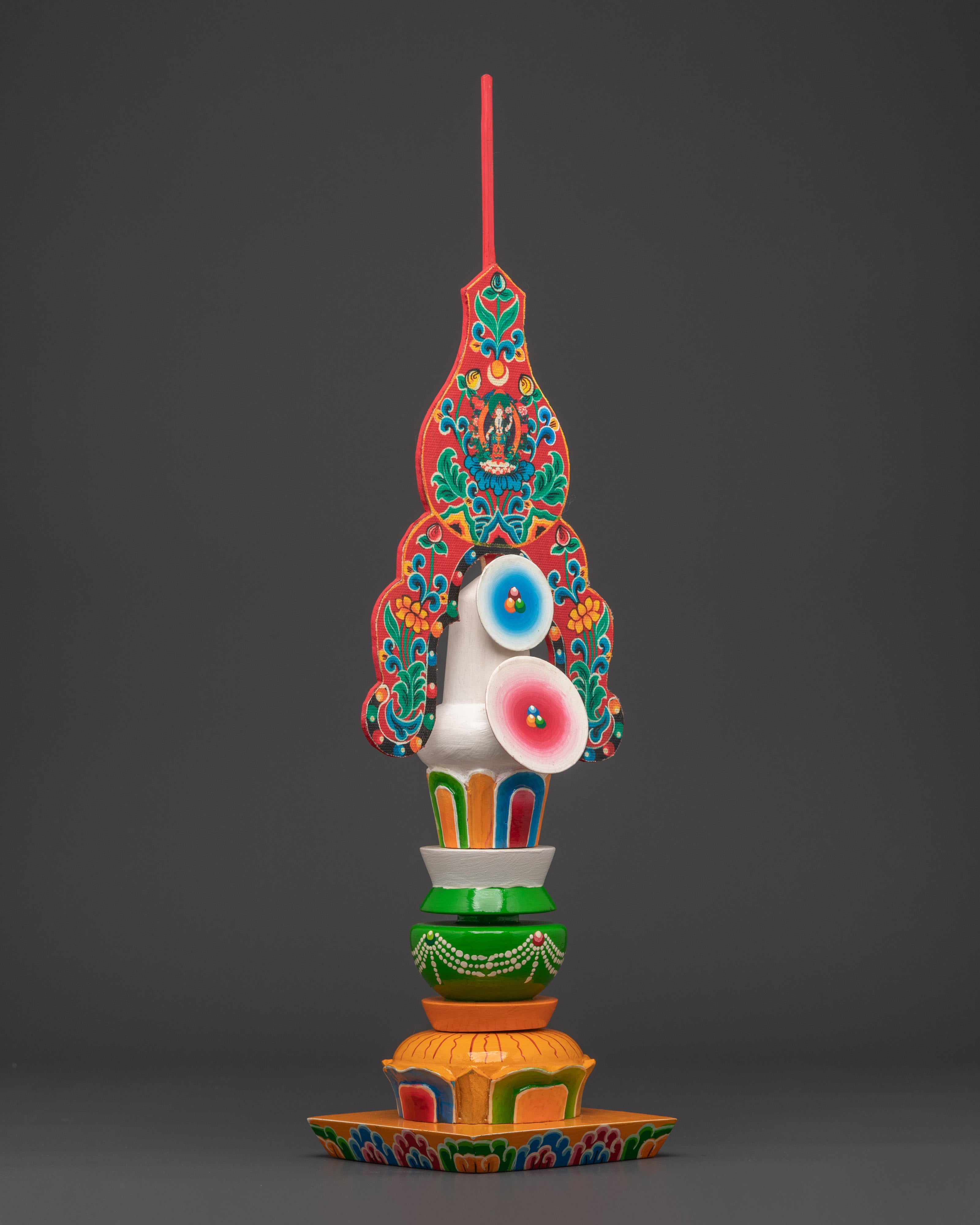 Puja Offering Torma | Wooden Torma For Vajrayana Practice