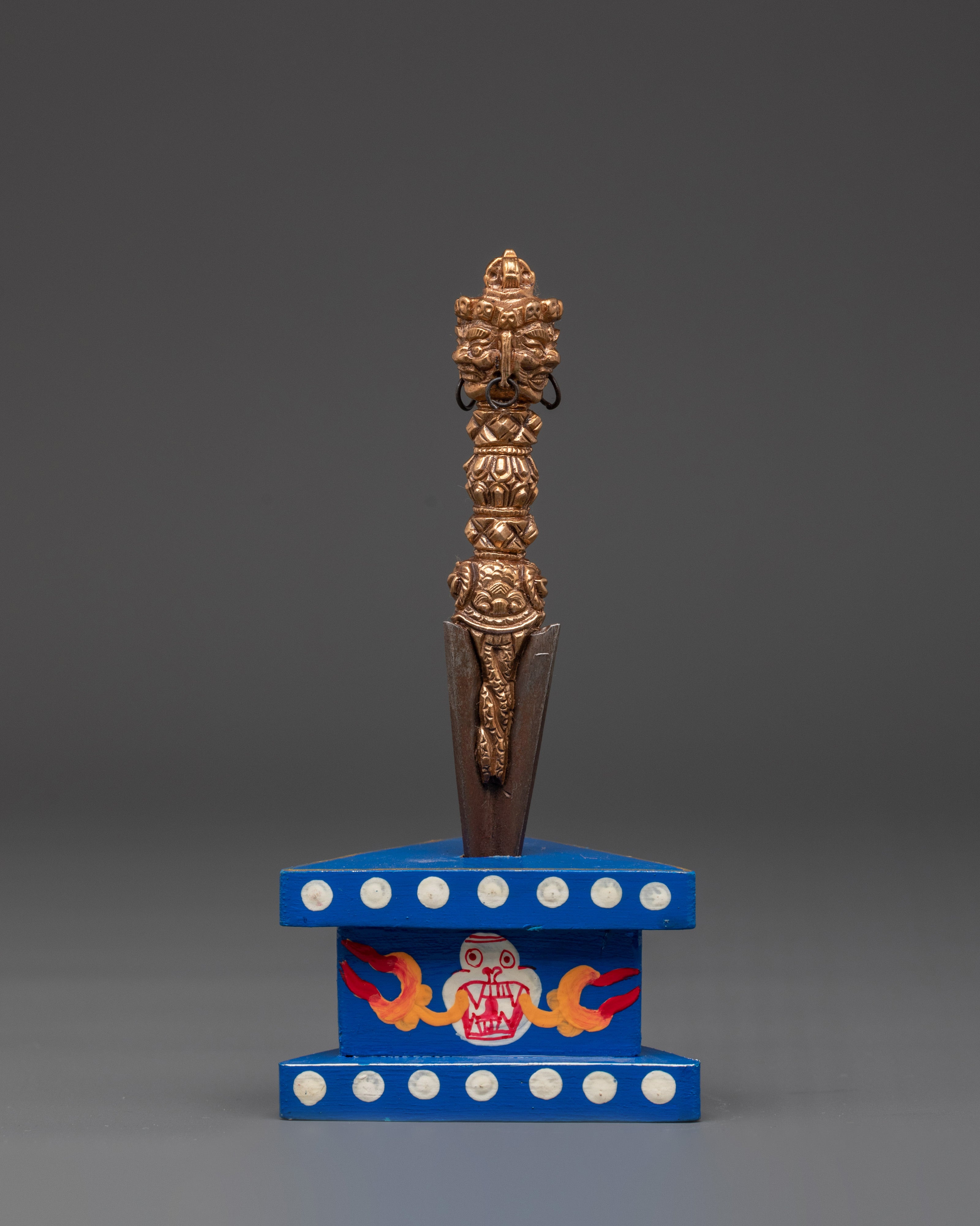 Handcrafted Ritual Phurba Dagger | Symbol of Protection & Healing
