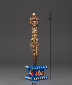 Sacred Tibetan Phurba Dagger | Powerful Tantric Protection Tool