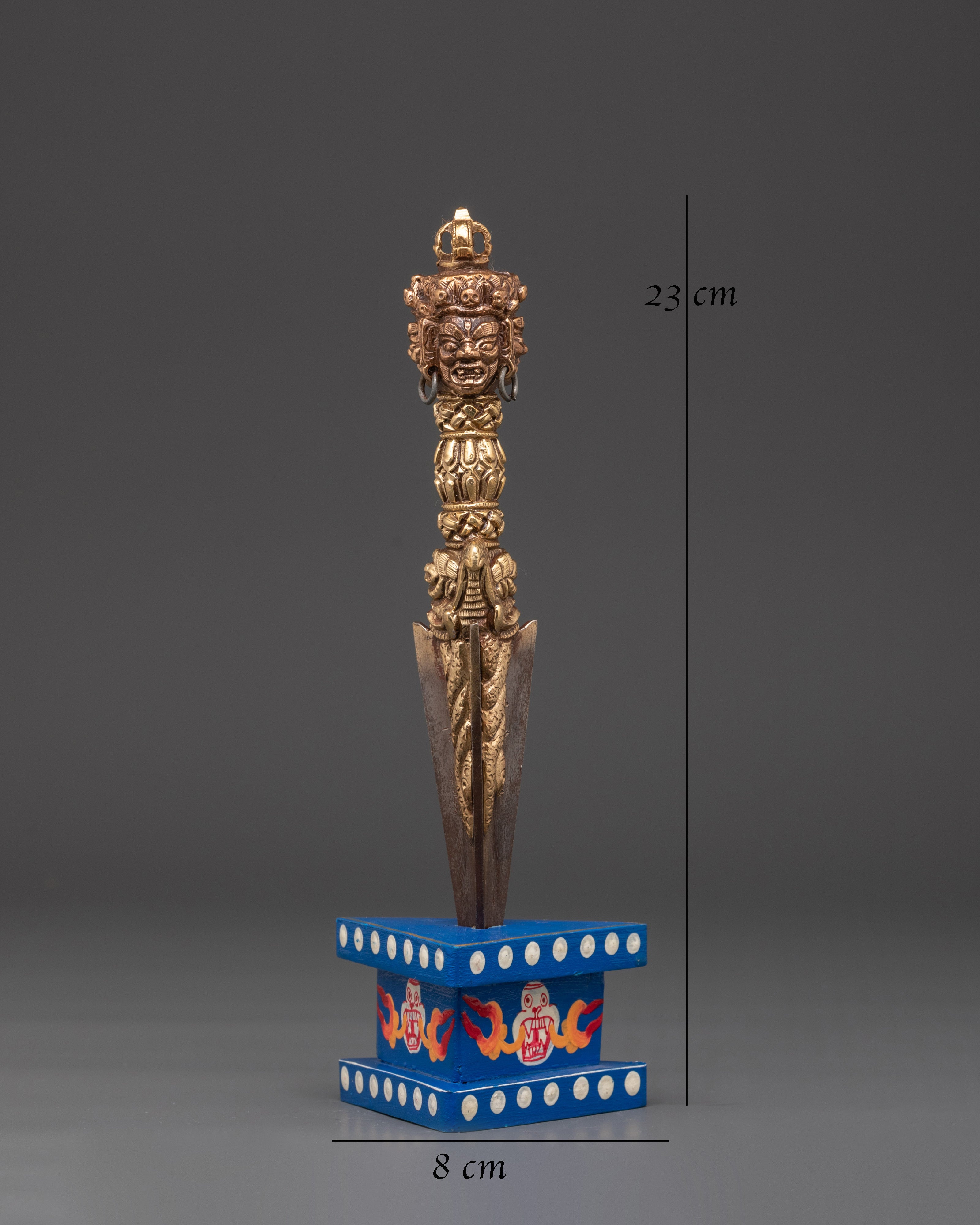 Sacred Tibetan Phurba Dagger | Powerful Tantric Protection Tool