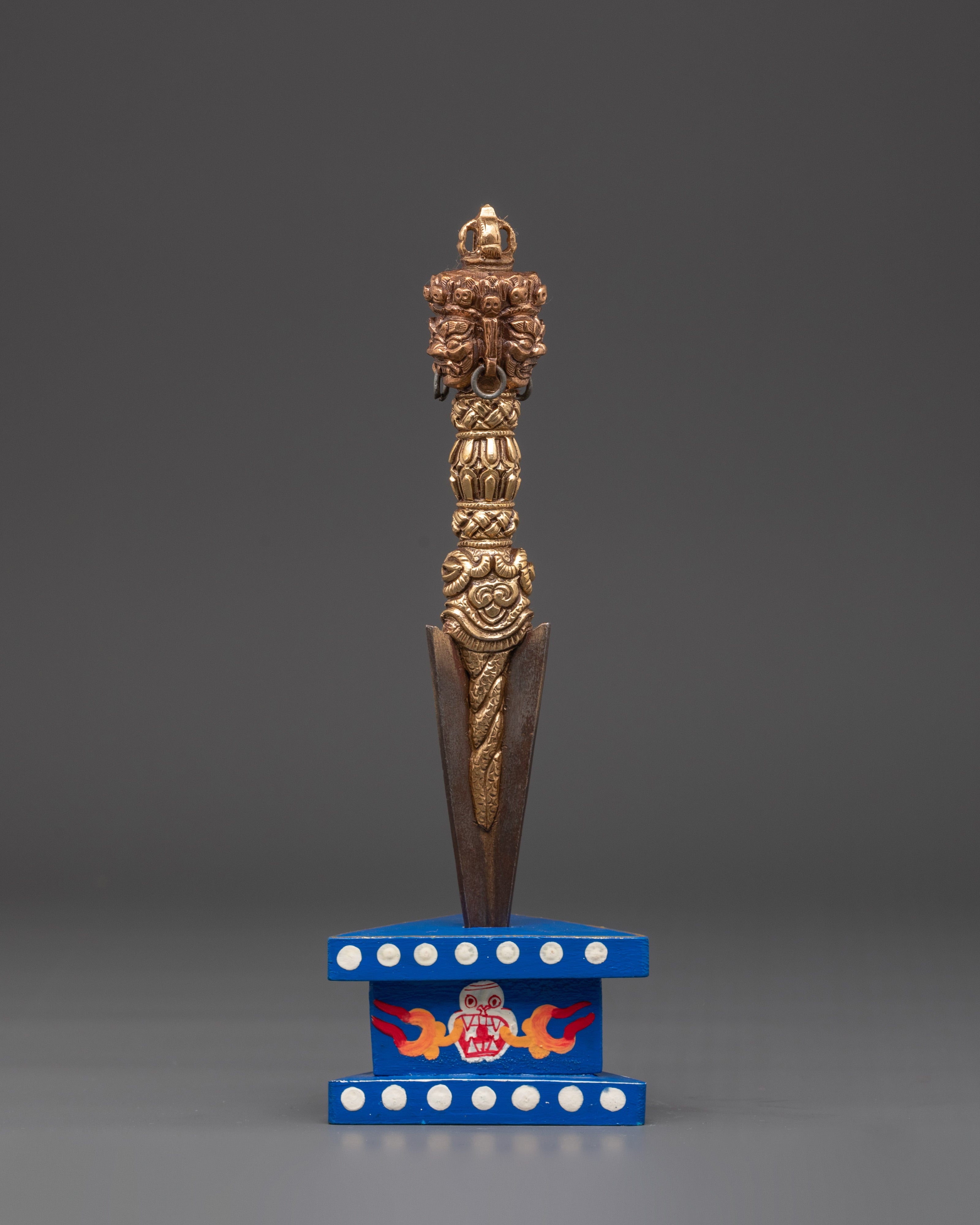Sacred Tibetan Phurba Dagger | Powerful Tantric Protection Tool