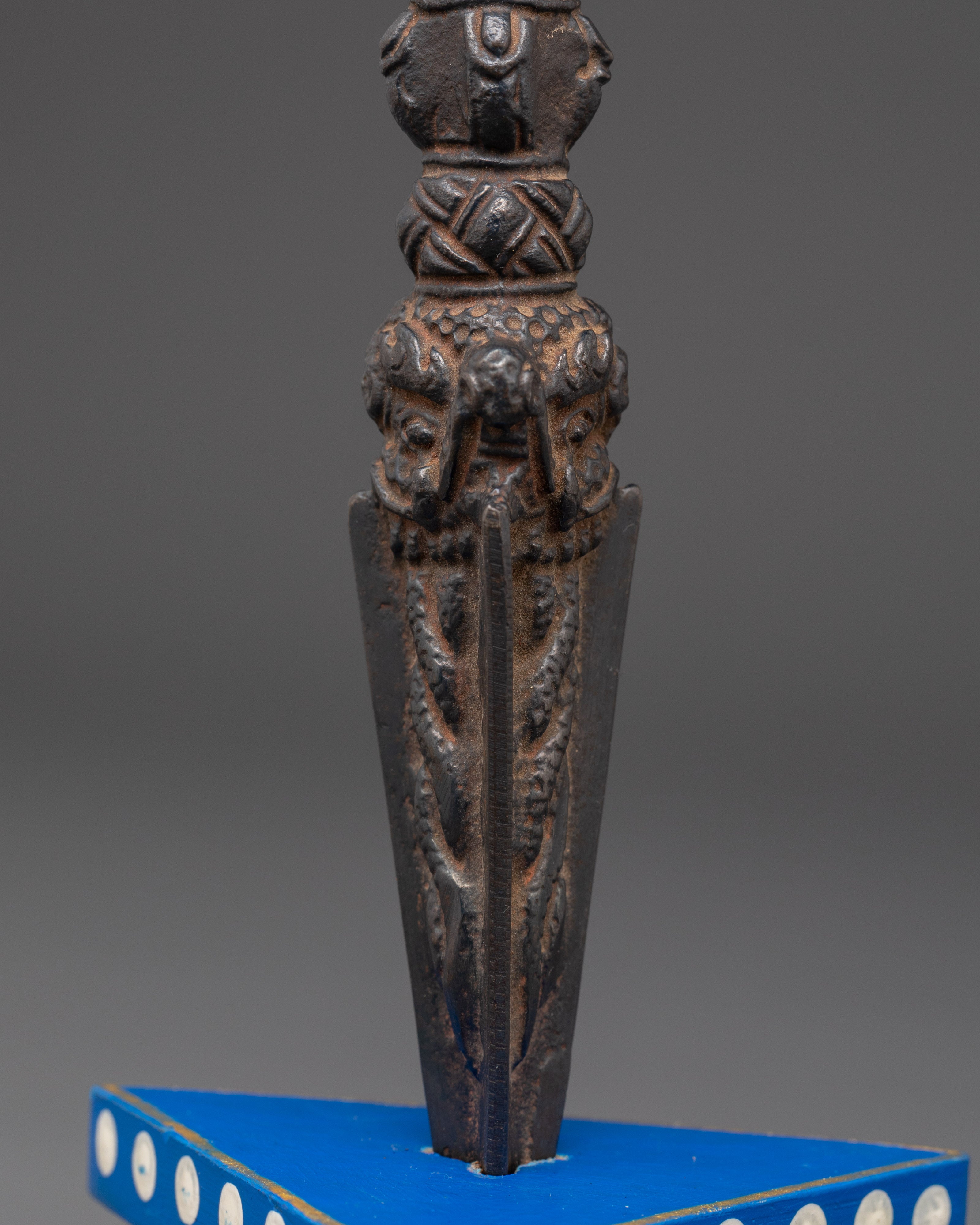 Handmade Three-sided Dagger | for Protection, Exorcism & Spiritual Practice
