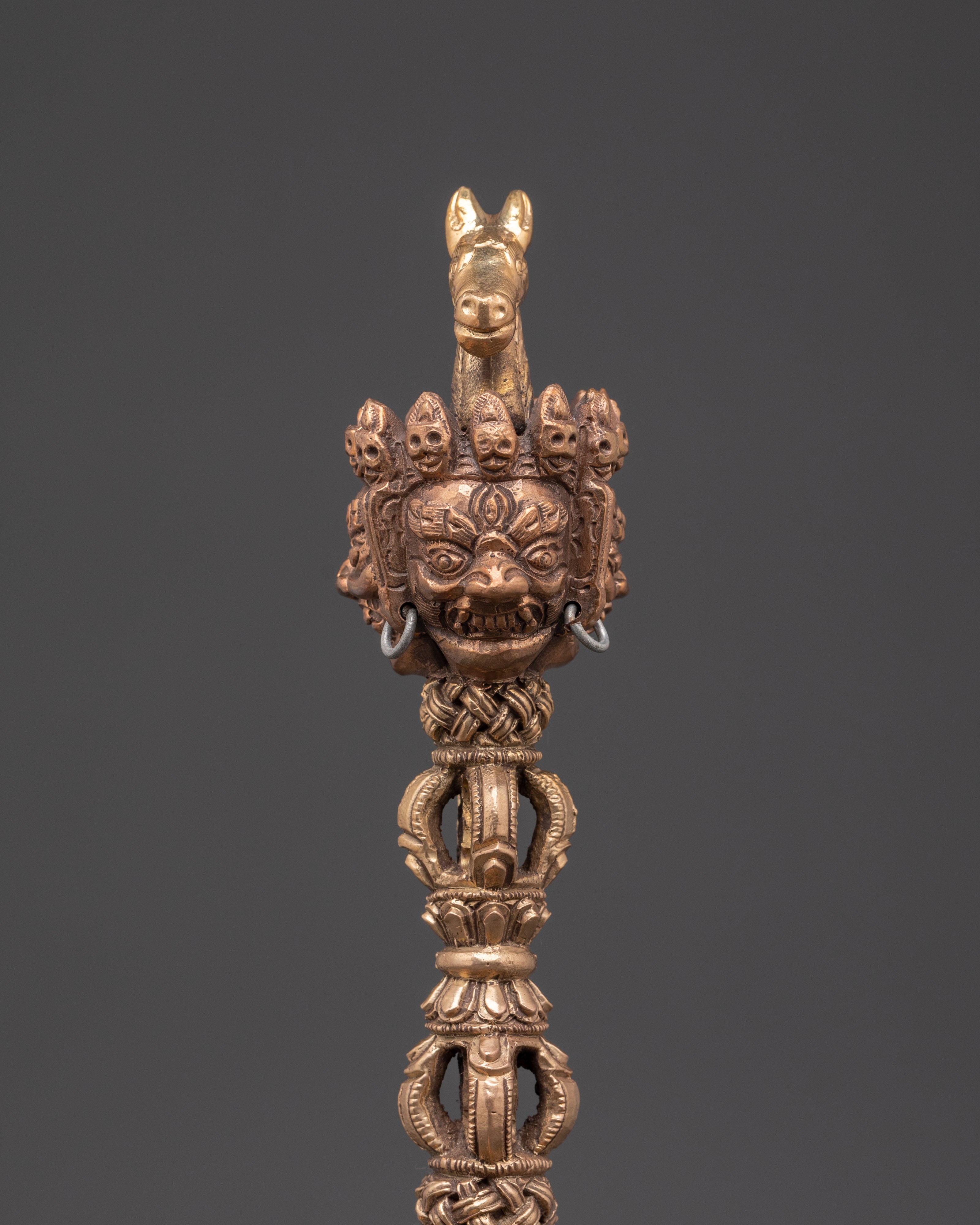 Tibetan Buddhist Powerful Vajrakilaya Phurba | Ceremonial Ritual Dagger for Protection