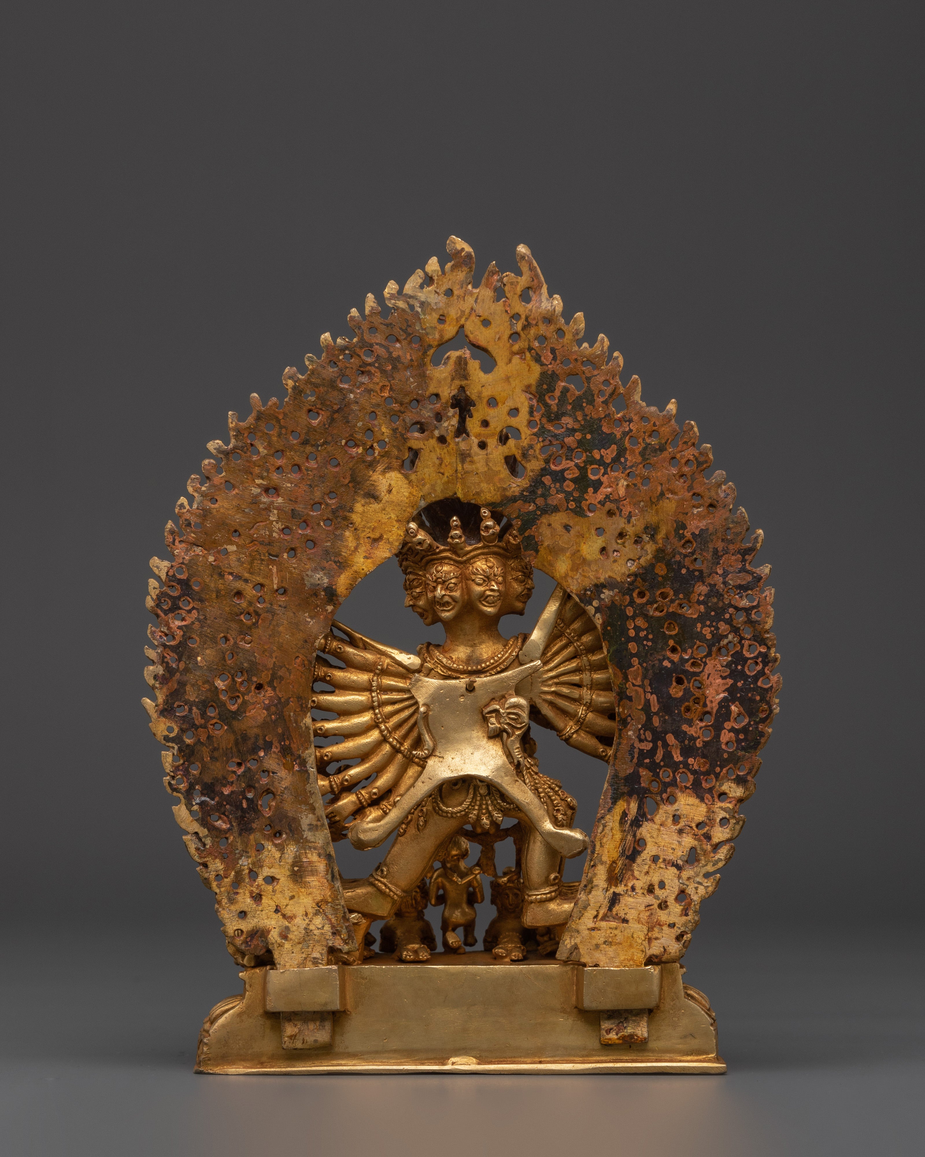 Yamantaka Destroyer of Death | Spiritual Tibetan Art