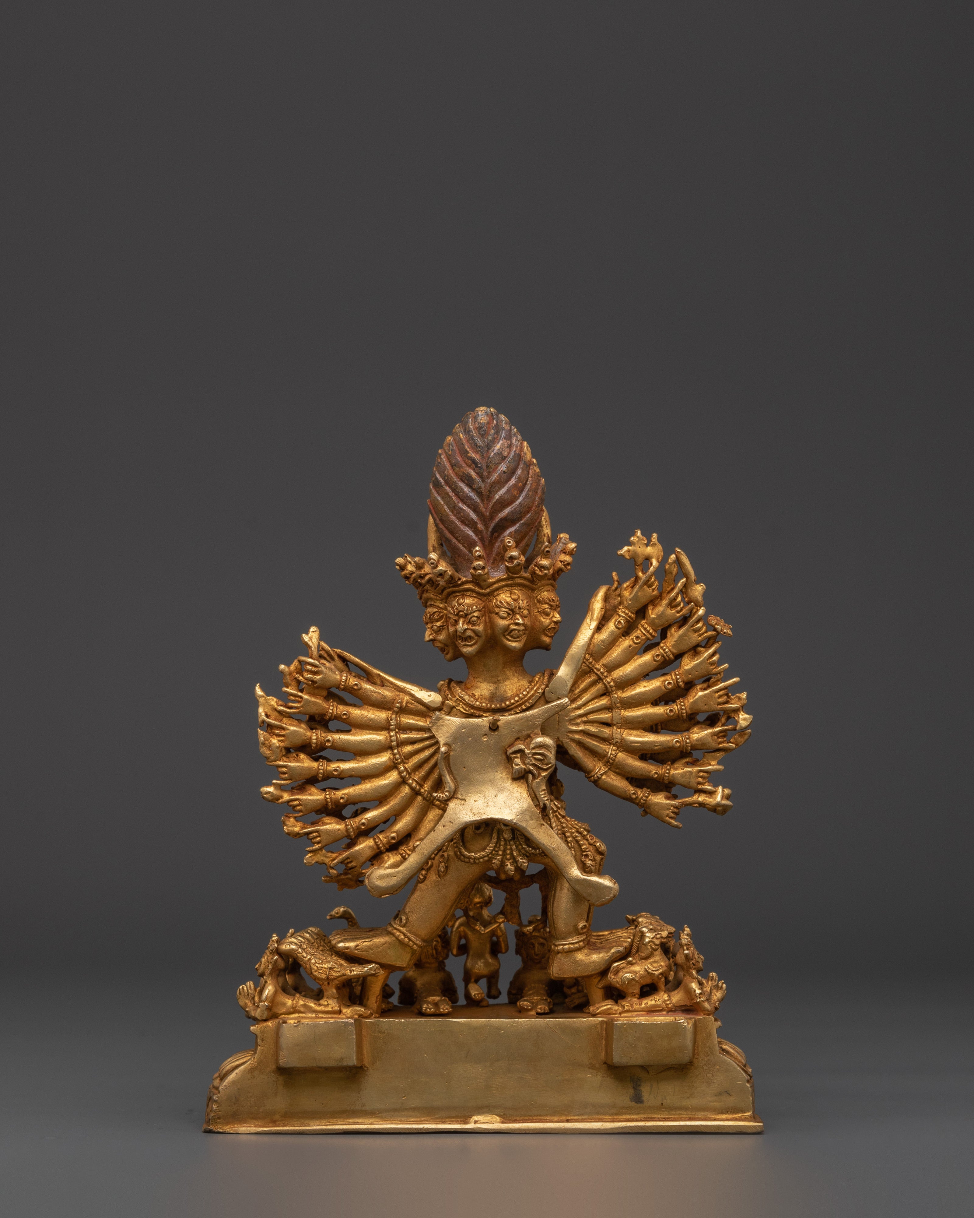 Yamantaka Destroyer of Death | Spiritual Tibetan Art