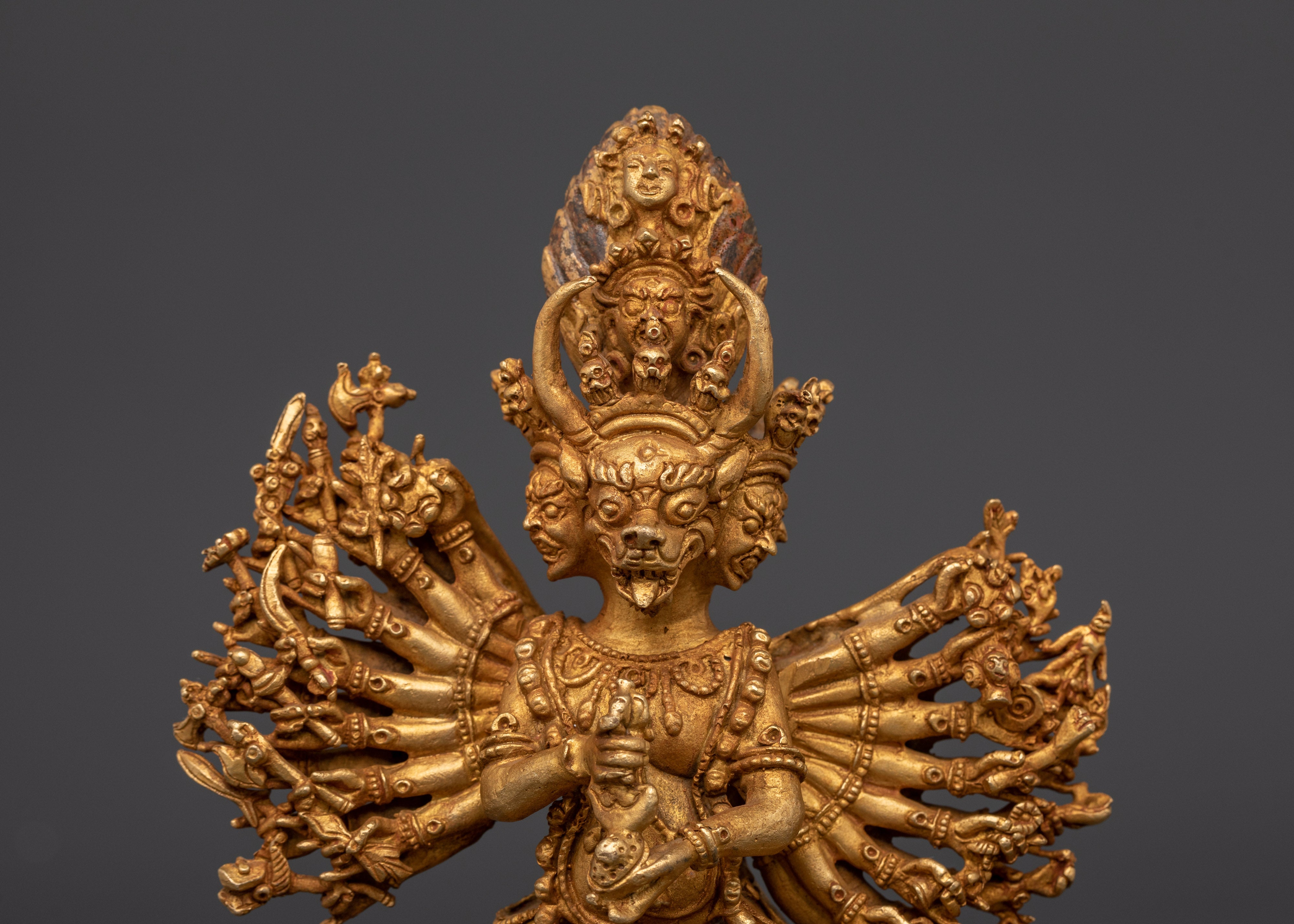 Yamantaka Destroyer of Death | Spiritual Tibetan Art