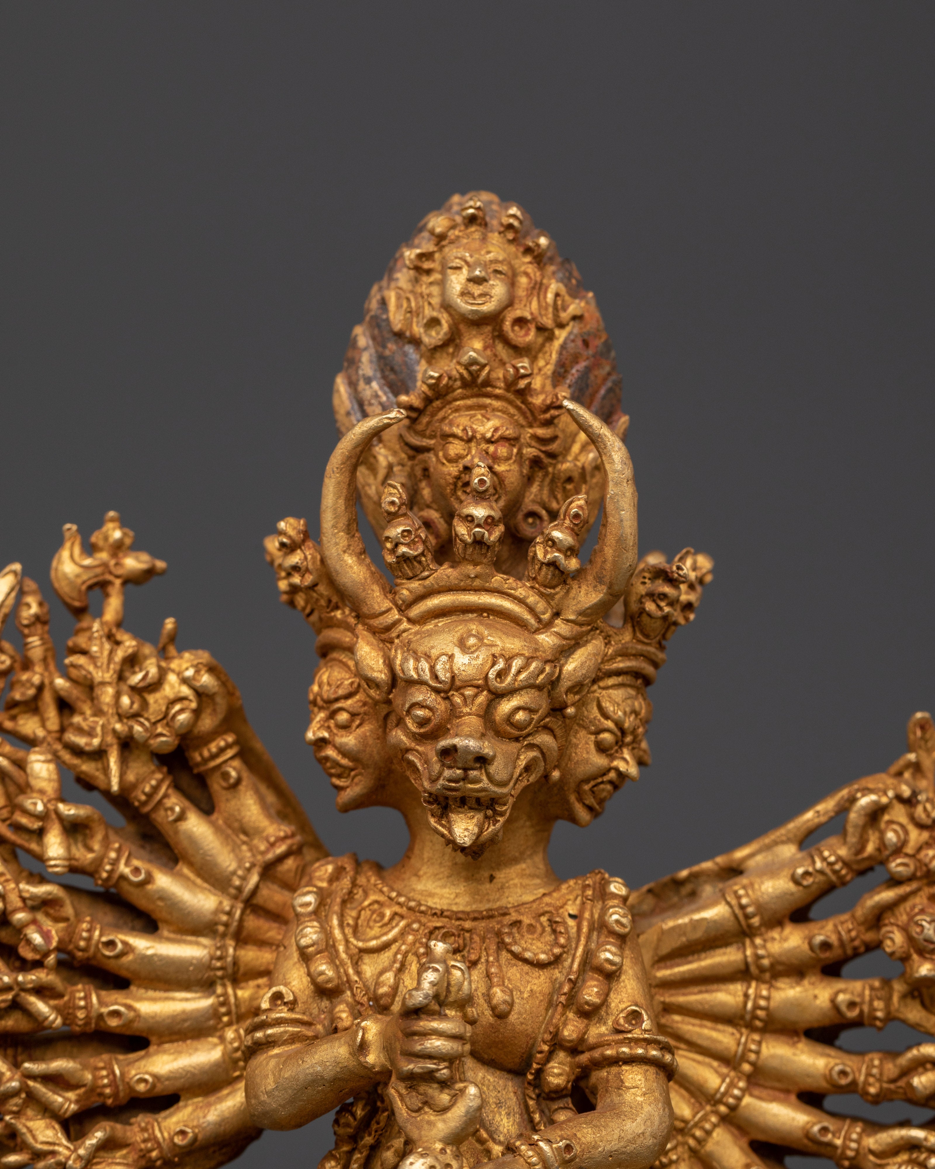 Yamantaka Destroyer of Death | Spiritual Tibetan Art