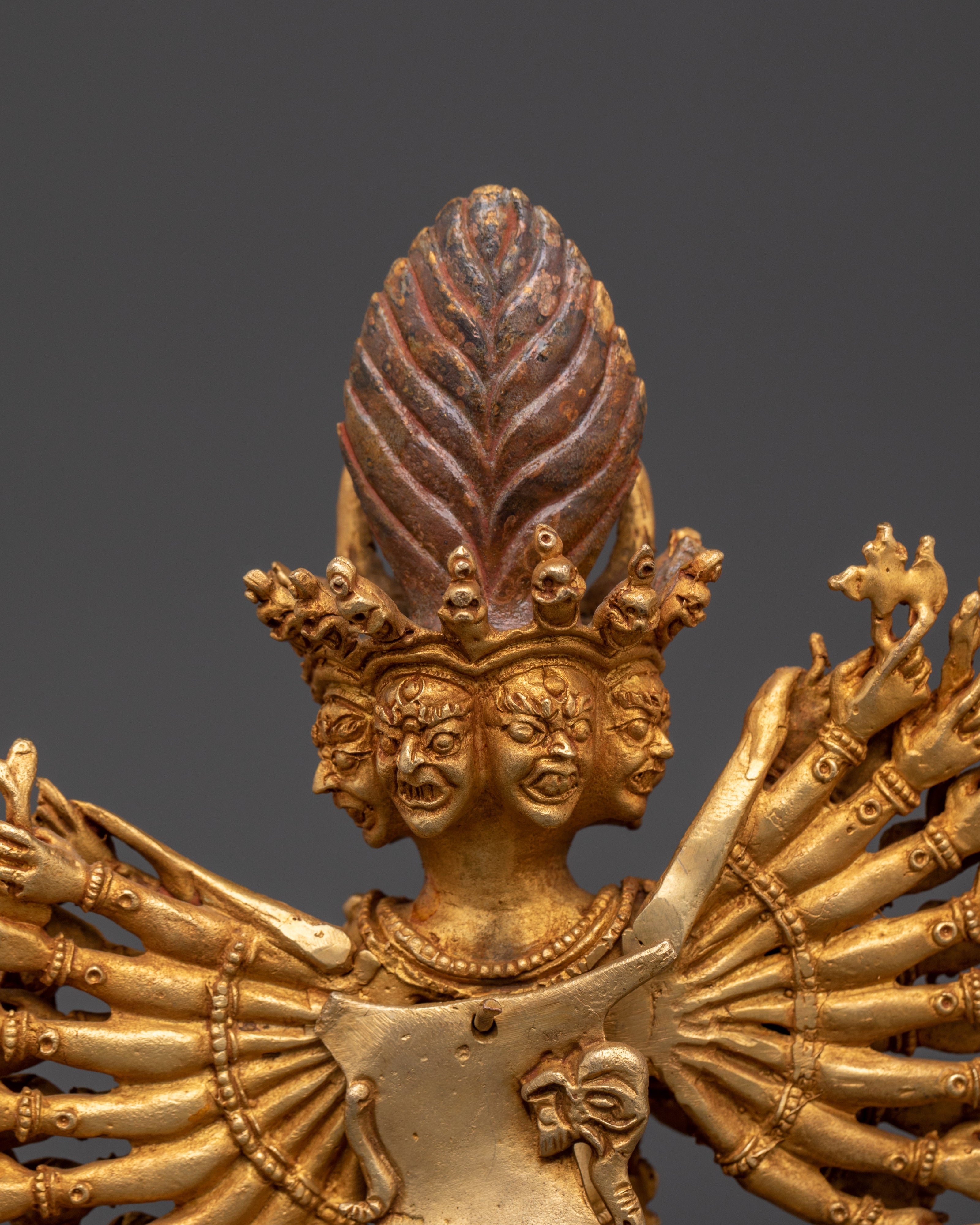 Yamantaka Destroyer of Death | Spiritual Tibetan Art