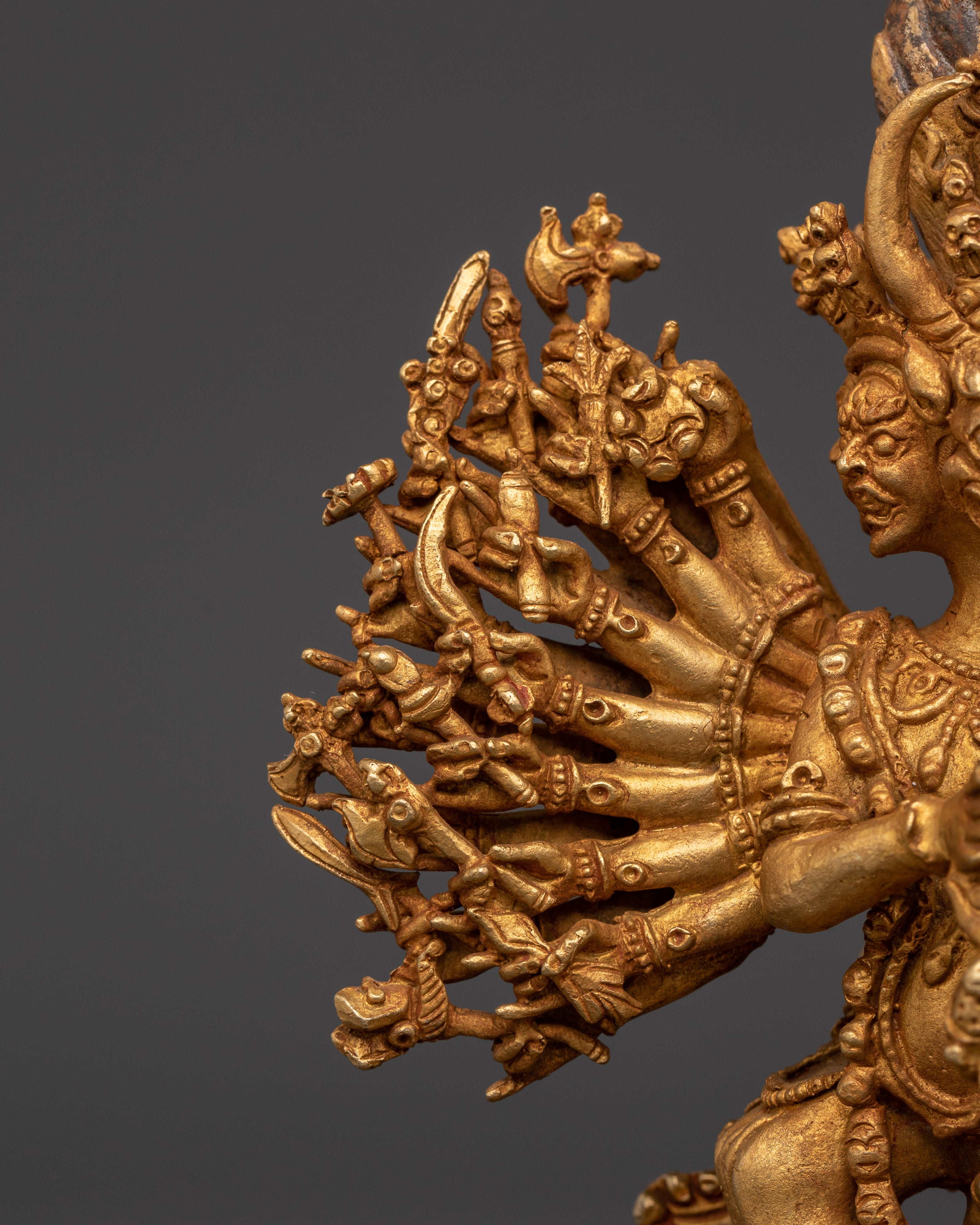 Yamantaka Destroyer of Death | Spiritual Tibetan Art