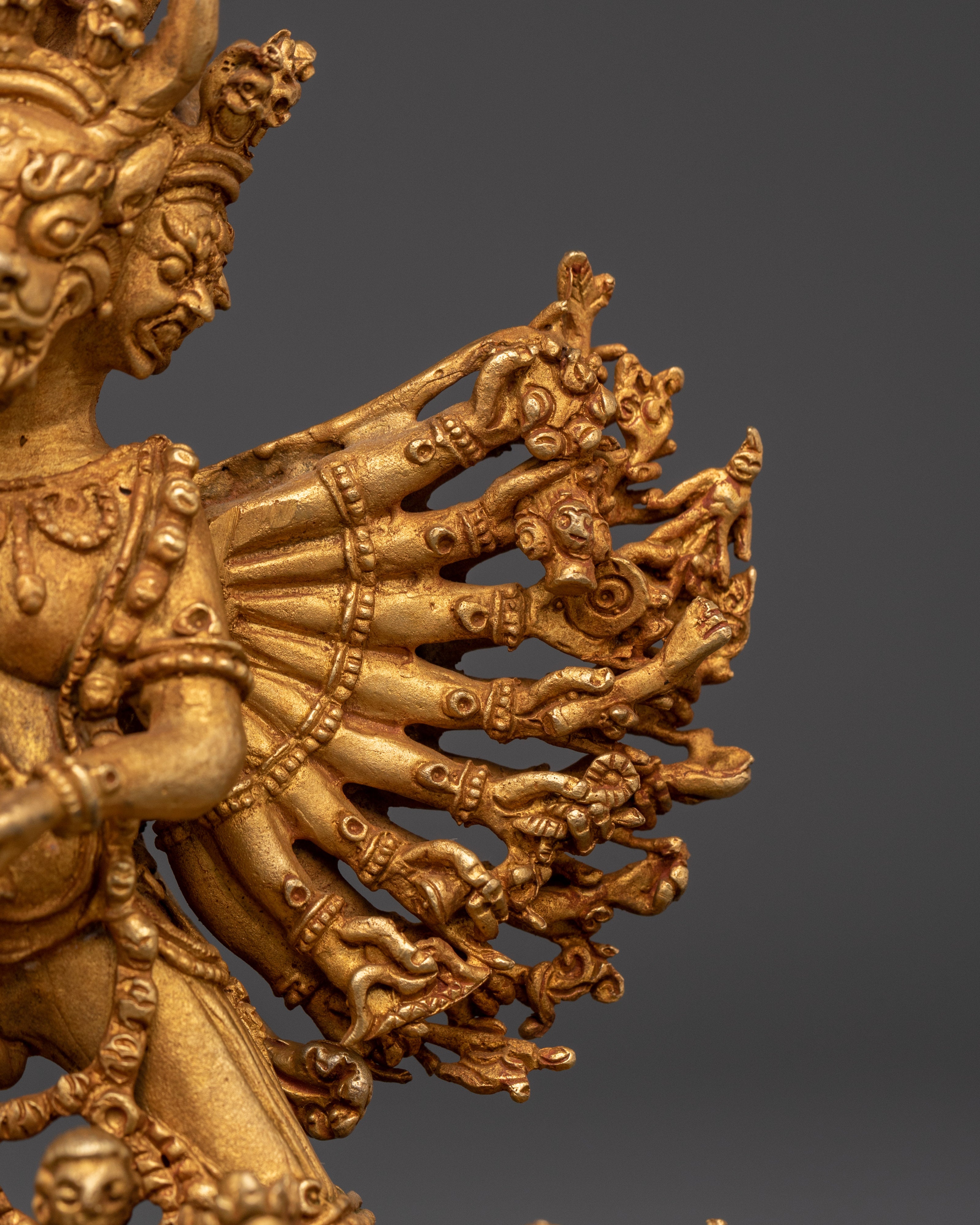 Yamantaka Destroyer of Death | Spiritual Tibetan Art