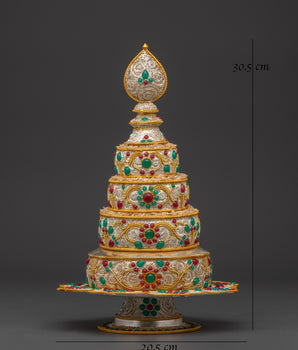 Handcrafted Silver Plated Mandala | Sacred Spiritual Art