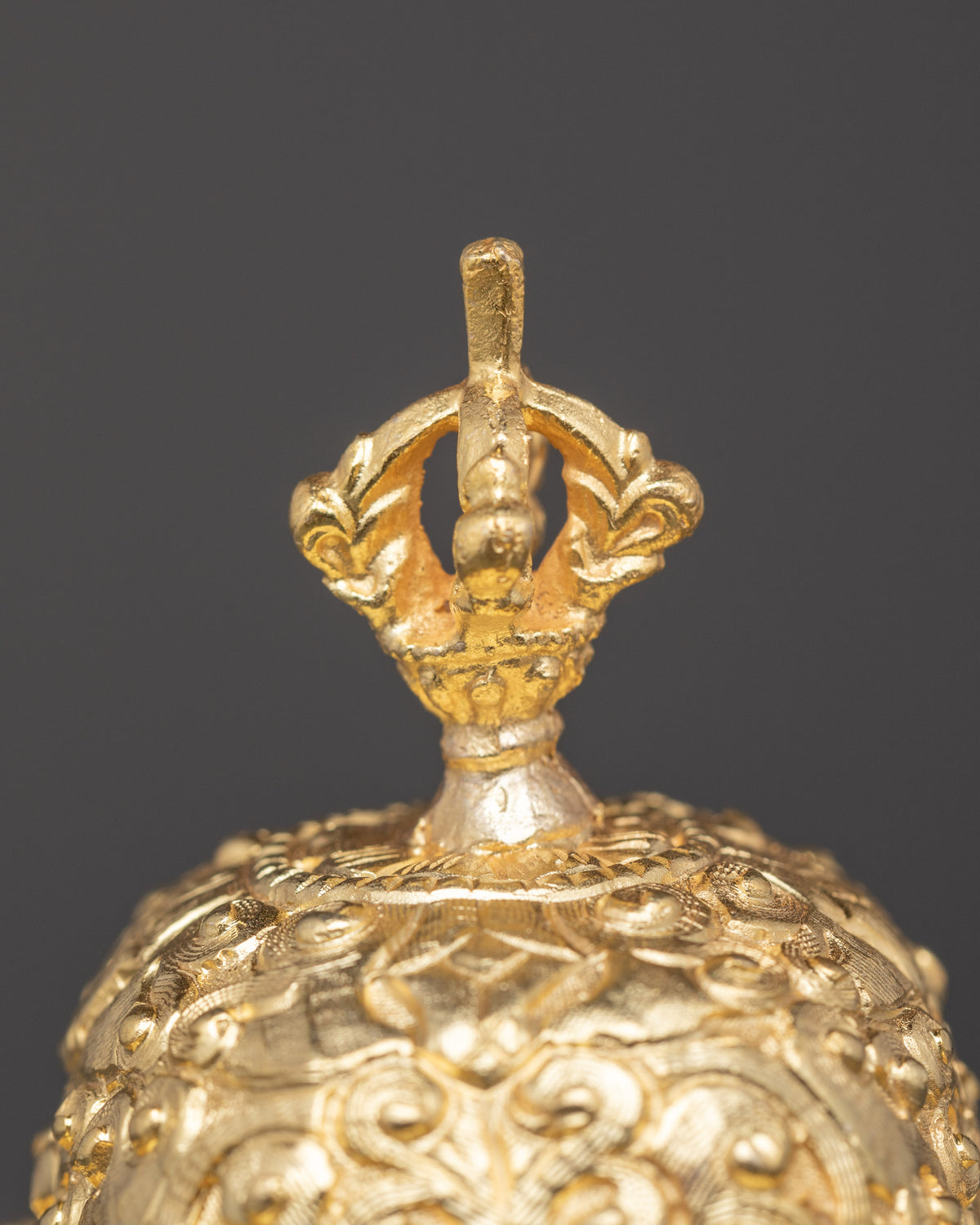 Electro Gold-Plated Kapala Set for Tantric Buddhist Rituals | Traditional Art