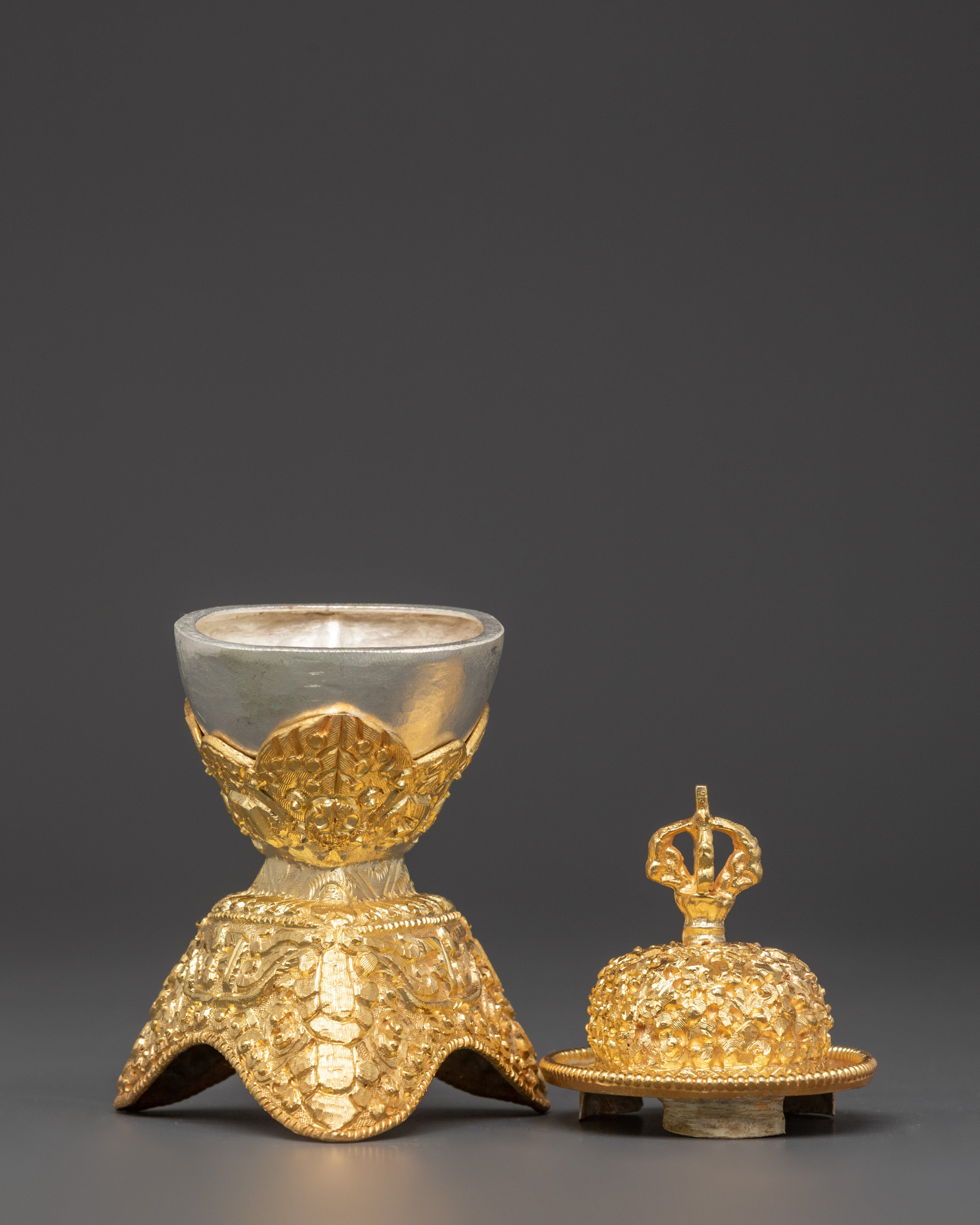 Copper Kapala Set | Traditional Tibetan Art