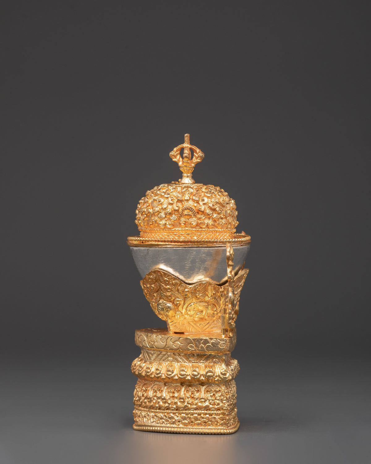 Kapala Buddhist Ritual Set |  Tibetan Offering Cups