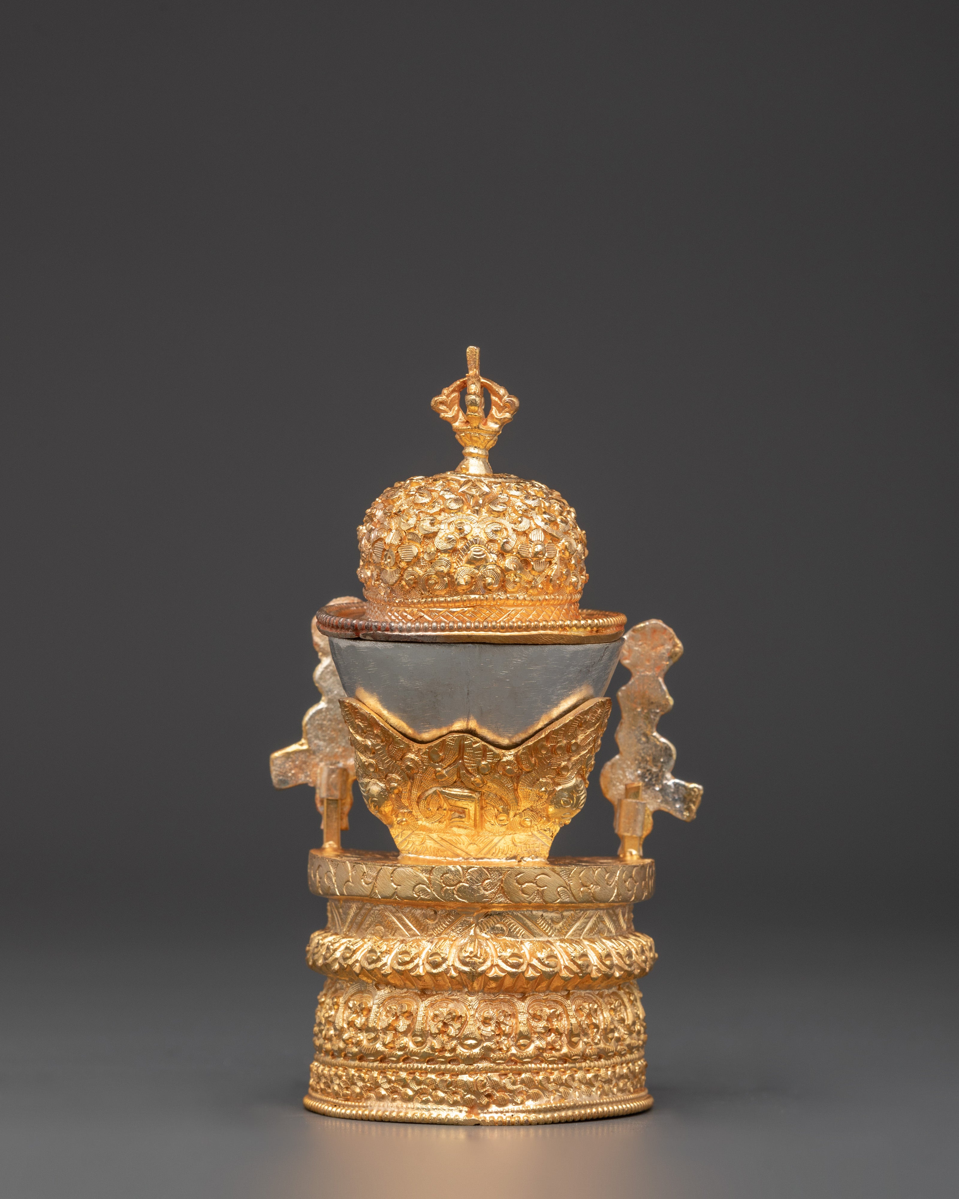 Kapala Buddhist Ritual Set |  Tibetan Offering Cups