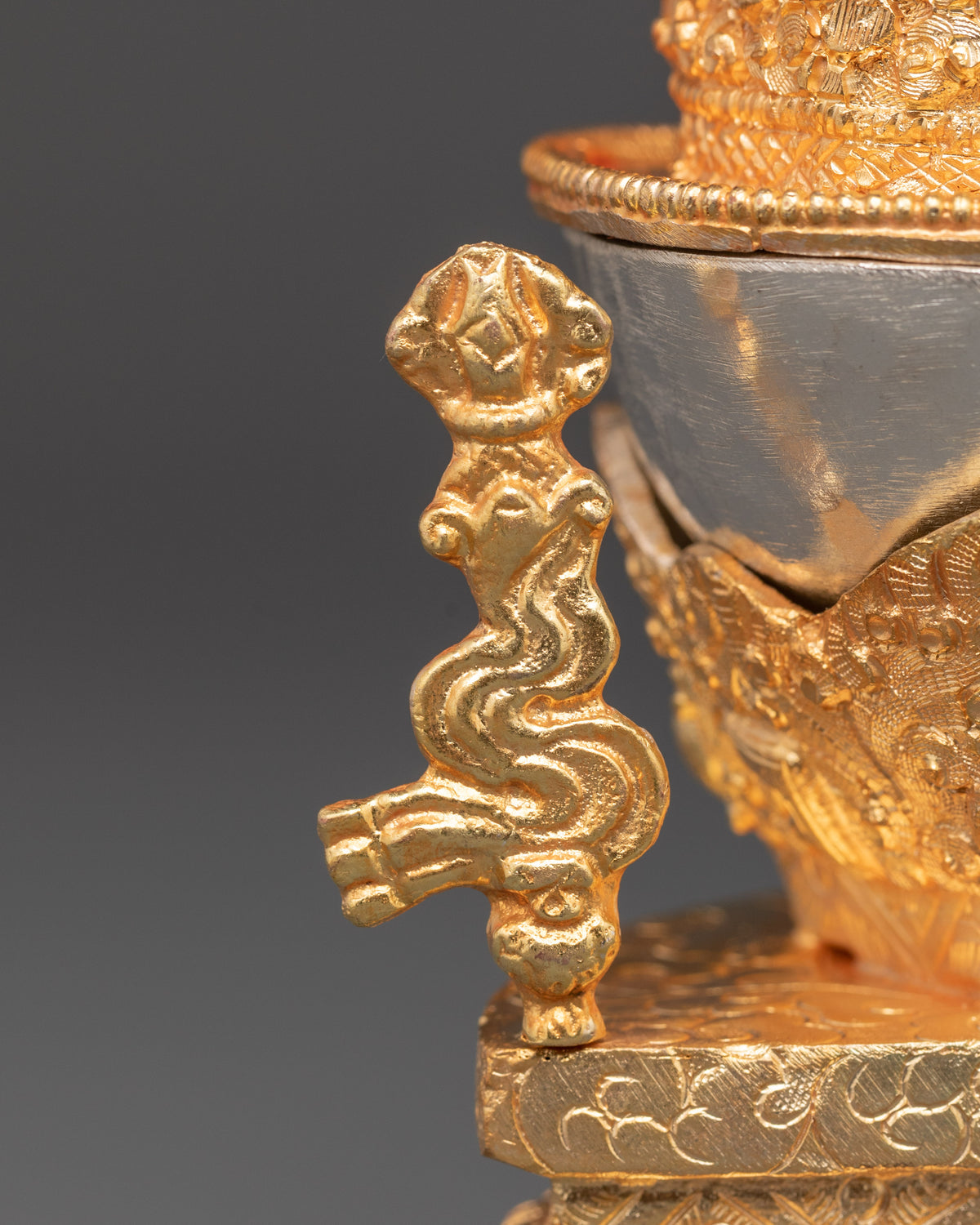 Kapala Buddhist Ritual Set |  Tibetan Offering Cups