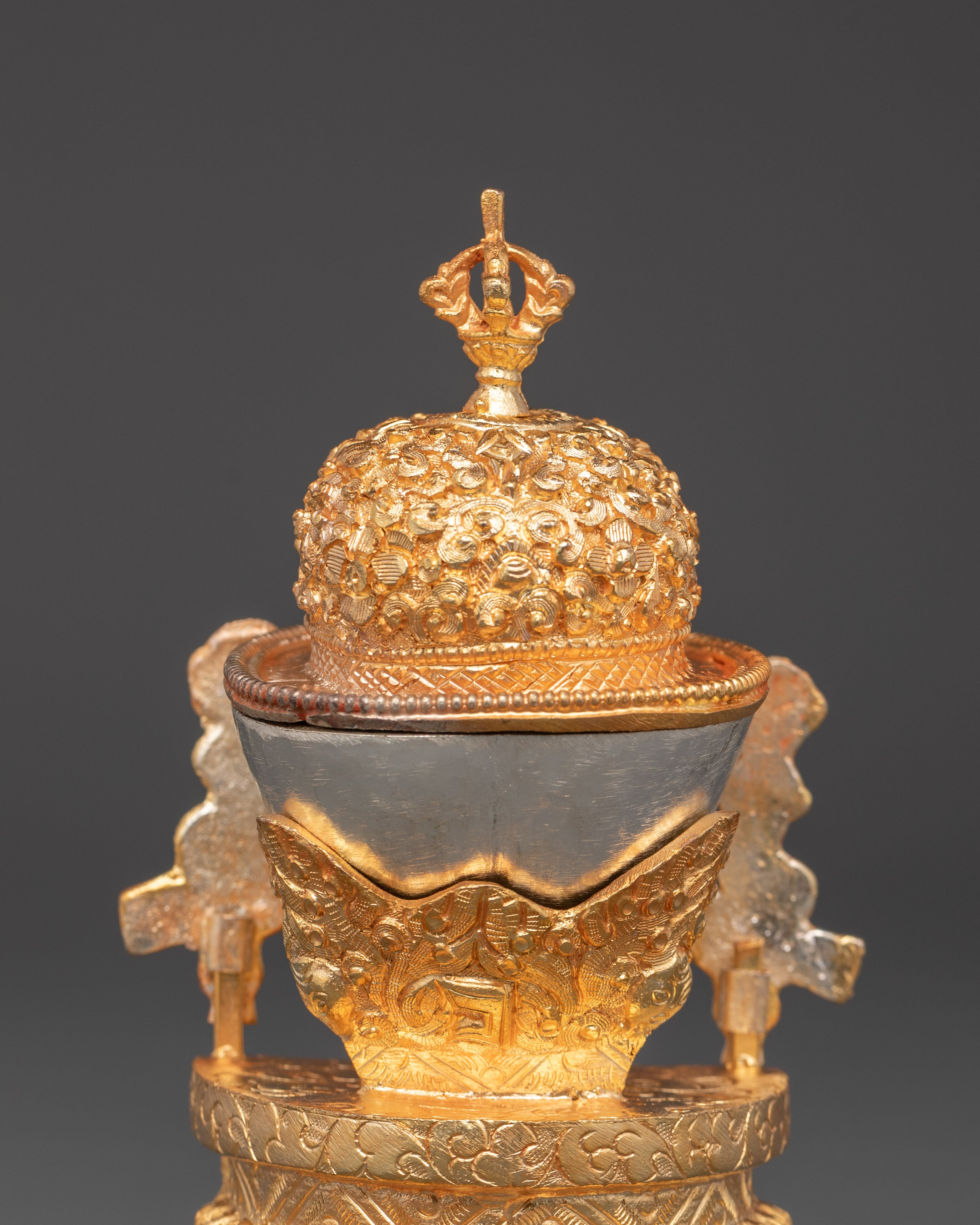 Kapala Buddhist Ritual Set |  Tibetan Offering Cups